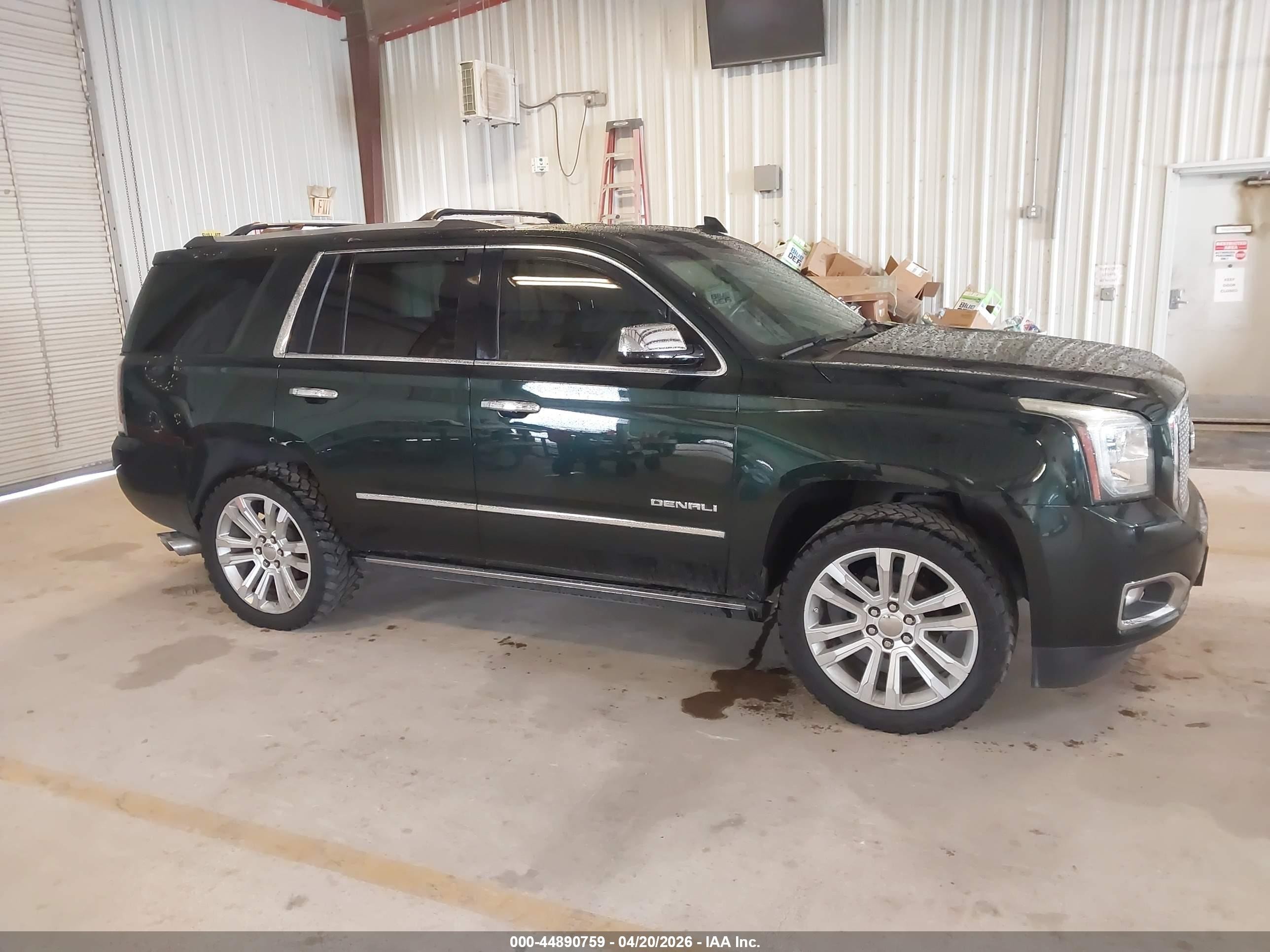 2016 Gmc Yukon Denali Черный vin: 1GKS2CKJ0GR341922