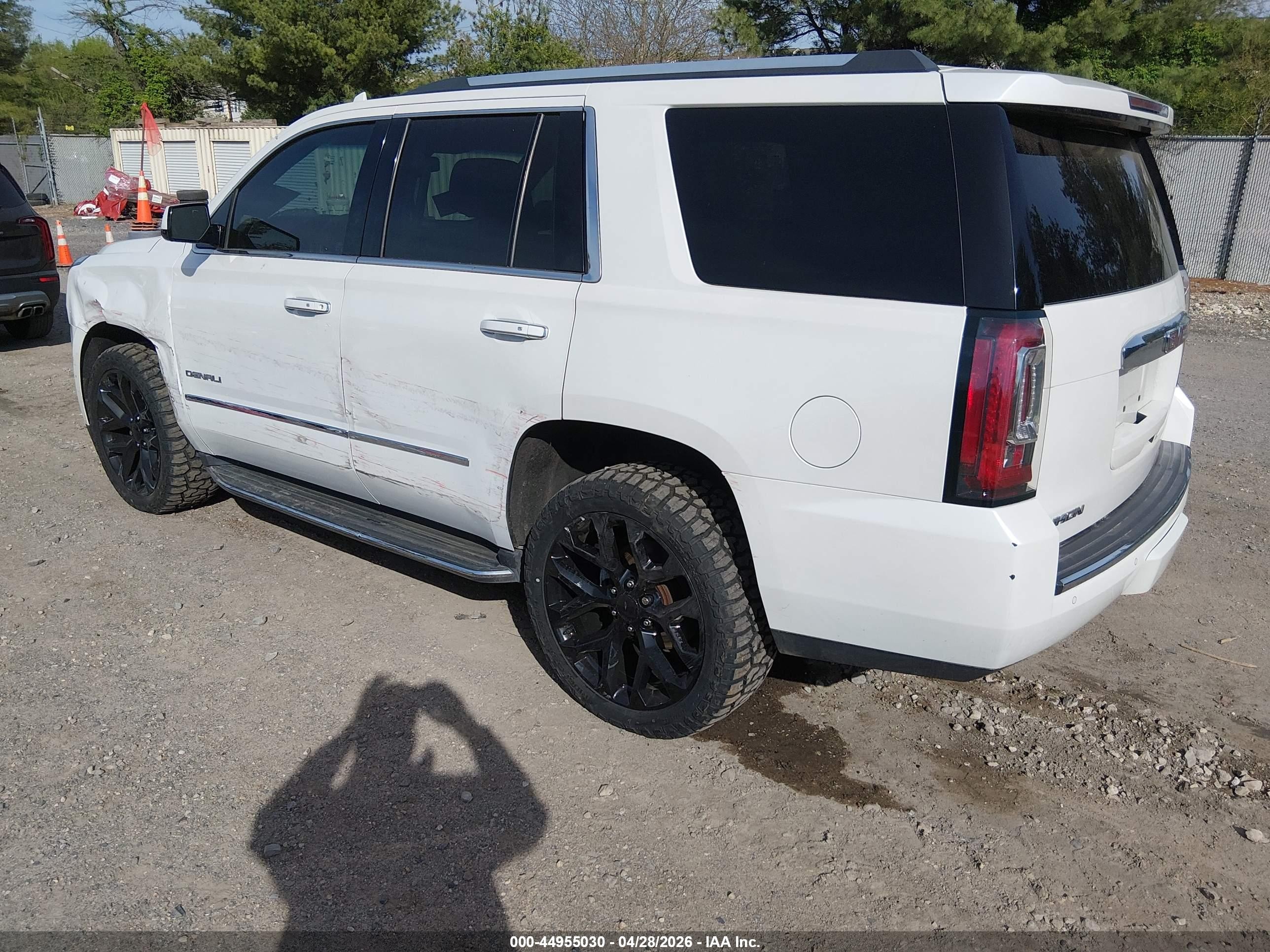 2016 Gmc Yukon Denali White vin: 1GKS2CKJ0GR398136