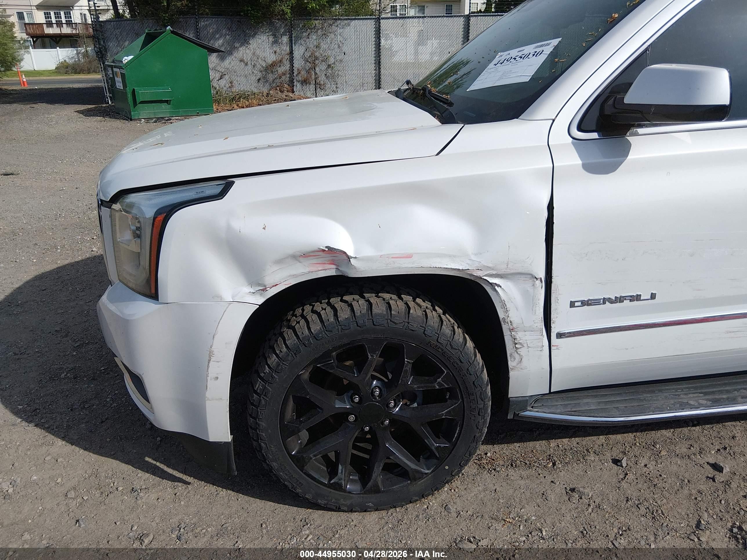 2016 Gmc Yukon Denali White vin: 1GKS2CKJ0GR398136