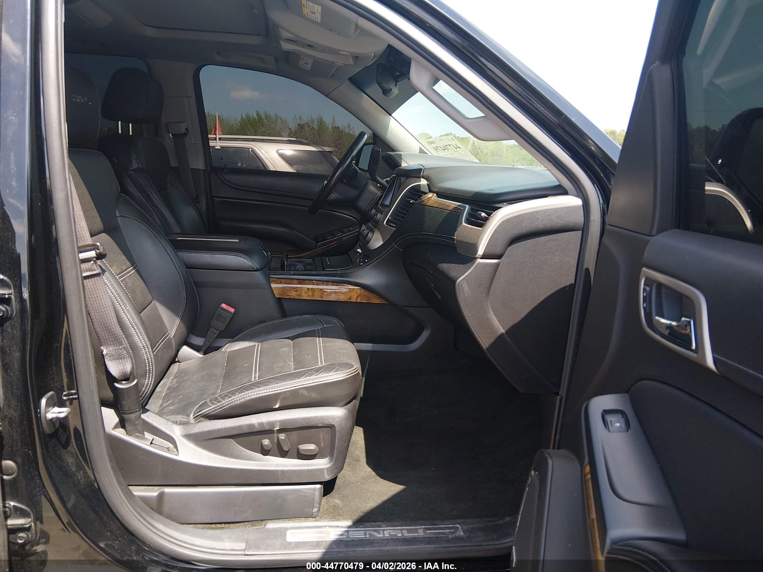 2015 Gmc Yukon Denali Black vin: 1GKS2CKJ1FR292096