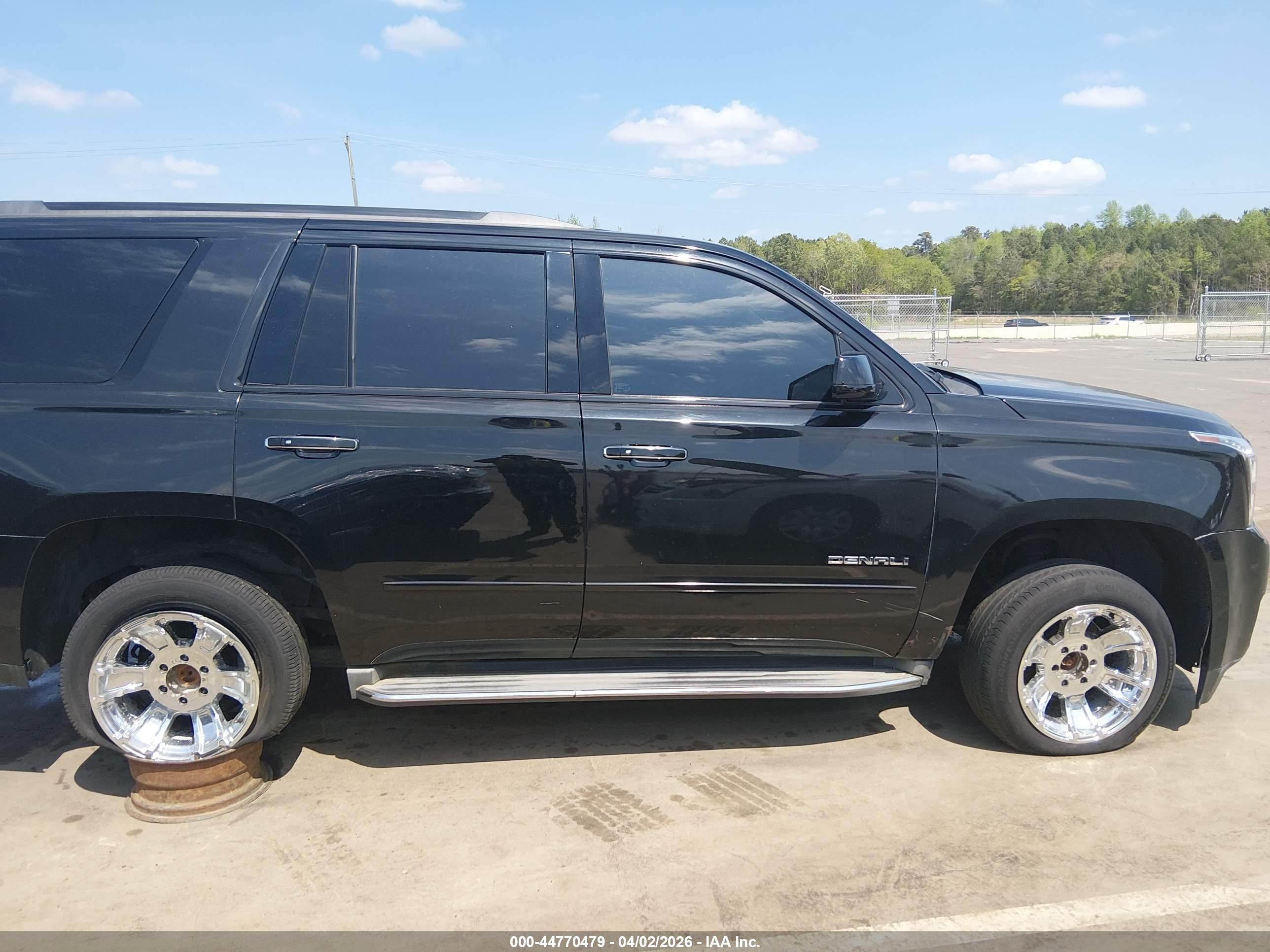 2015 Gmc Yukon Denali Black vin: 1GKS2CKJ1FR292096