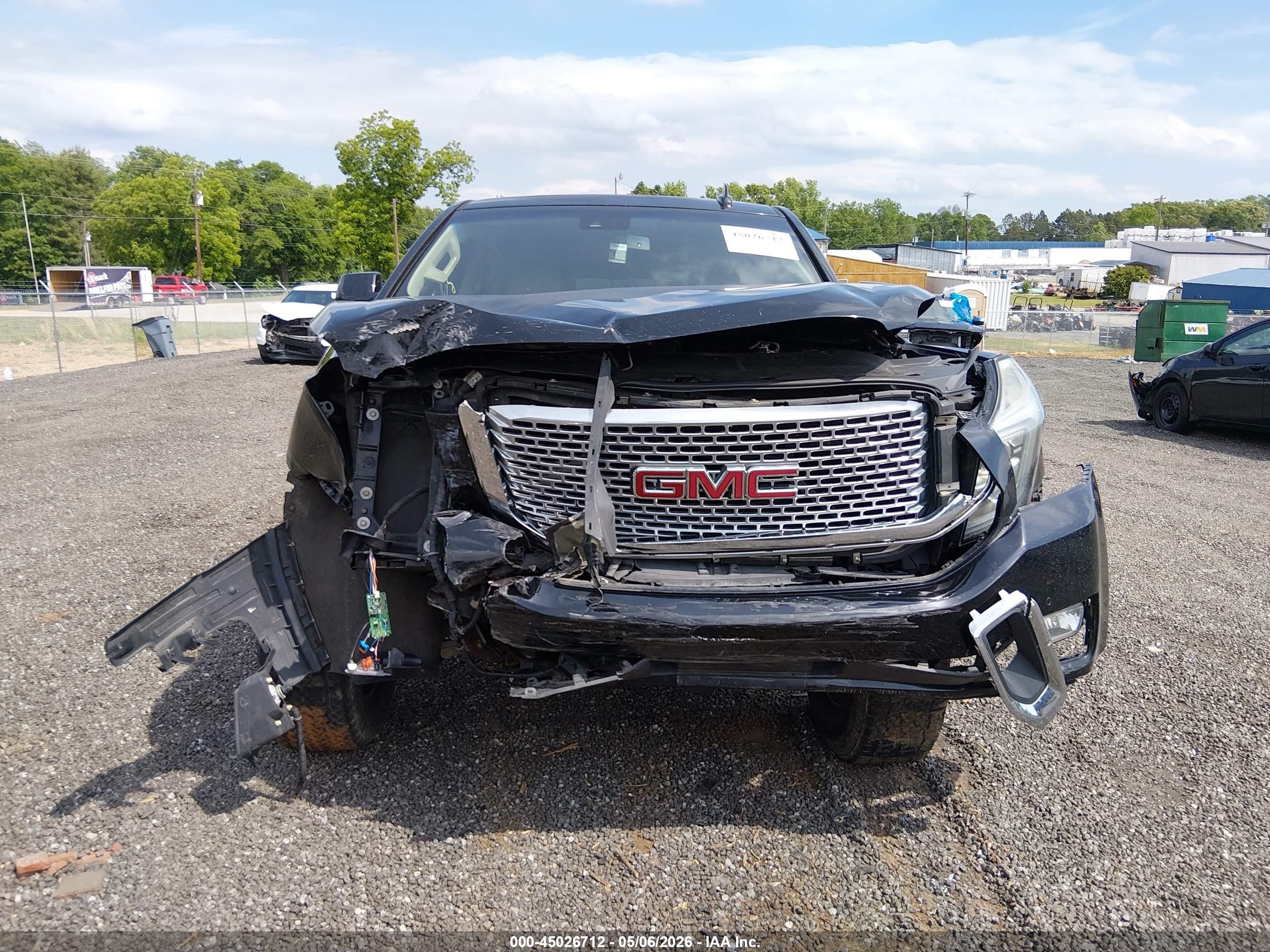 2015 Gmc Yukon Denali Черный vin: 1GKS2CKJ1FR509288