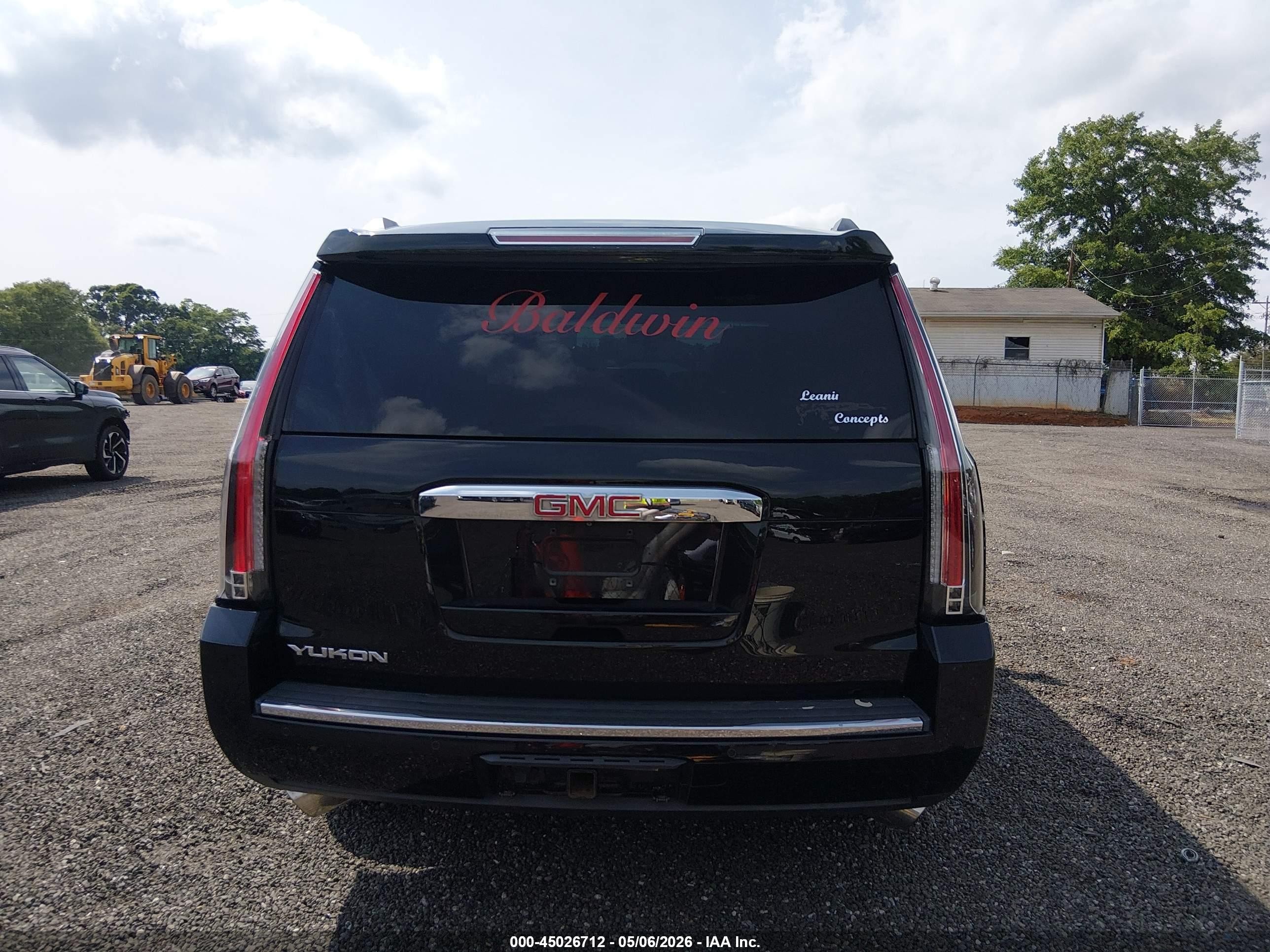 2015 Gmc Yukon Denali Черный vin: 1GKS2CKJ1FR509288