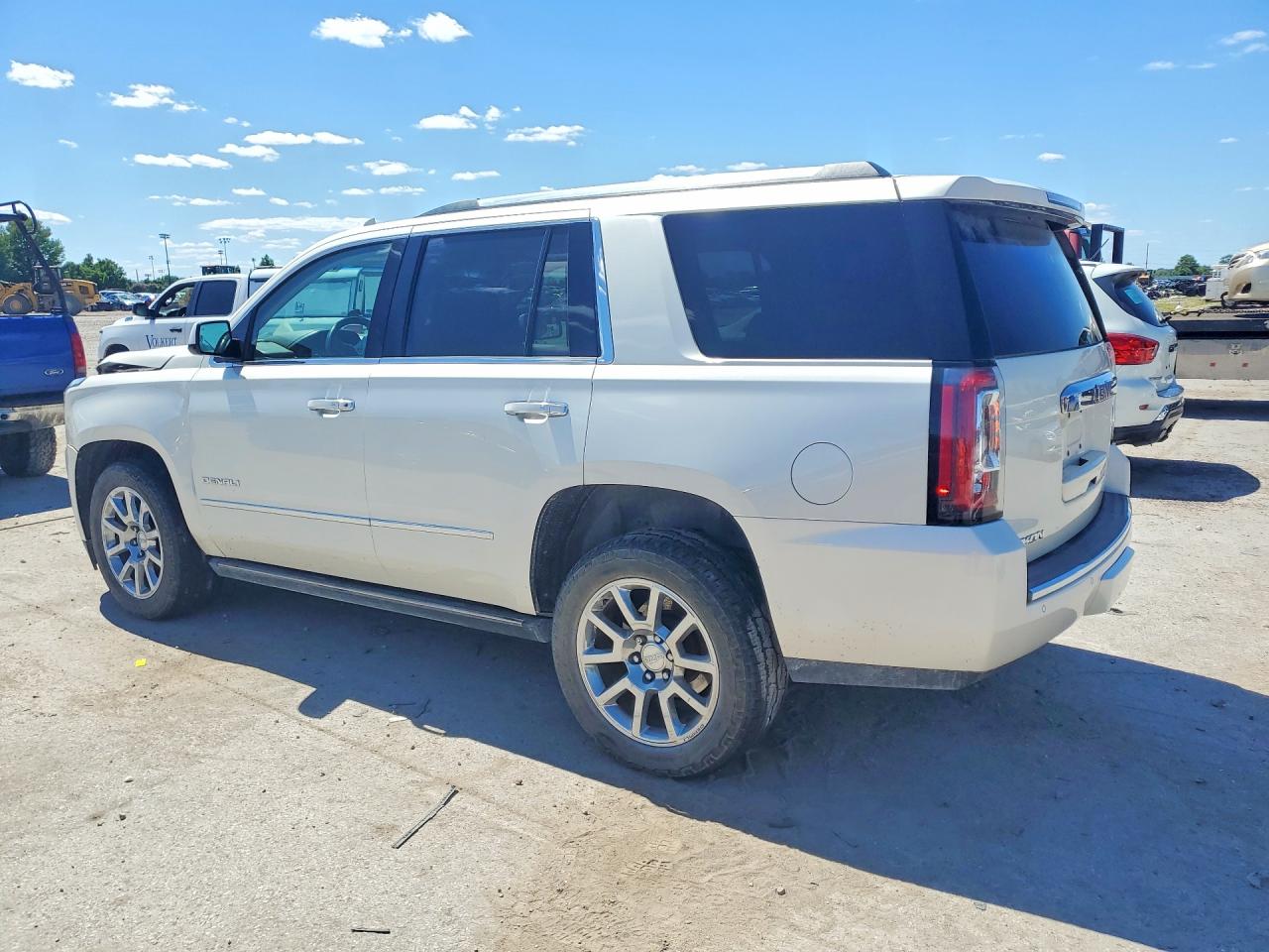 2015 Gmc Yukon Denali White vin: 1GKS2CKJ1FR541772