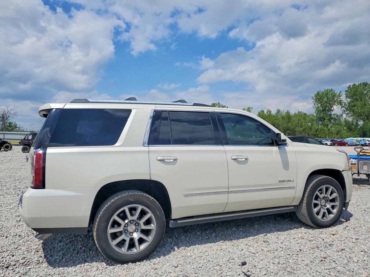 2015 Gmc Yukon Denali White vin: 1GKS2CKJ1FR671325