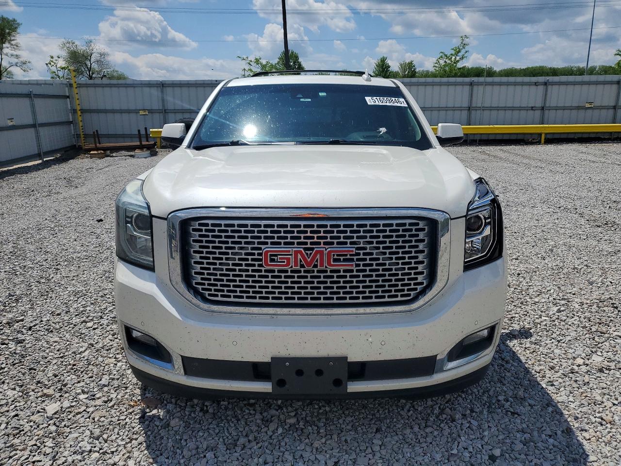 2015 Gmc Yukon Denali White vin: 1GKS2CKJ1FR671325