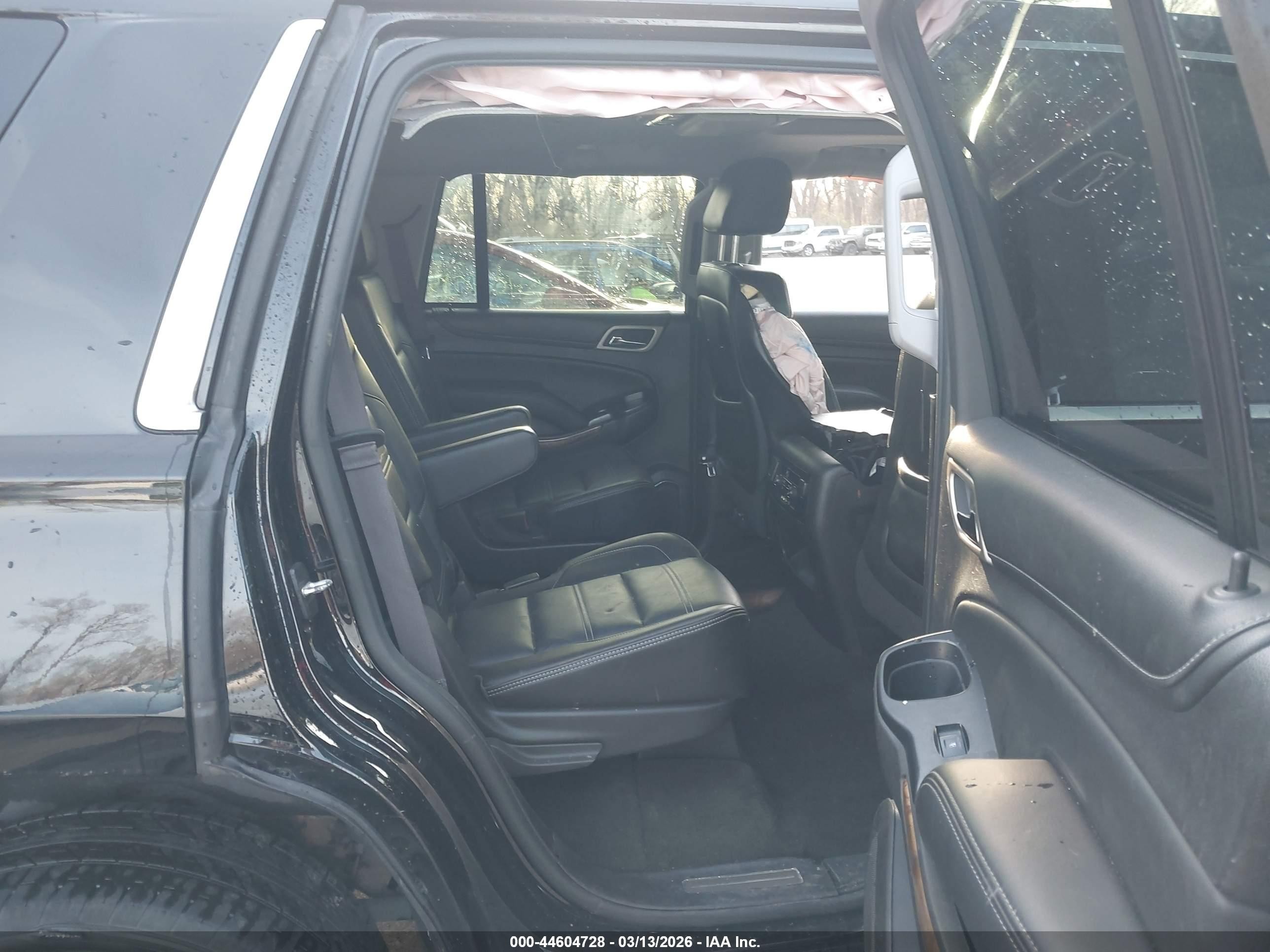 2015 Gmc Yukon Denali Black vin: 1GKS2CKJ1FR696645