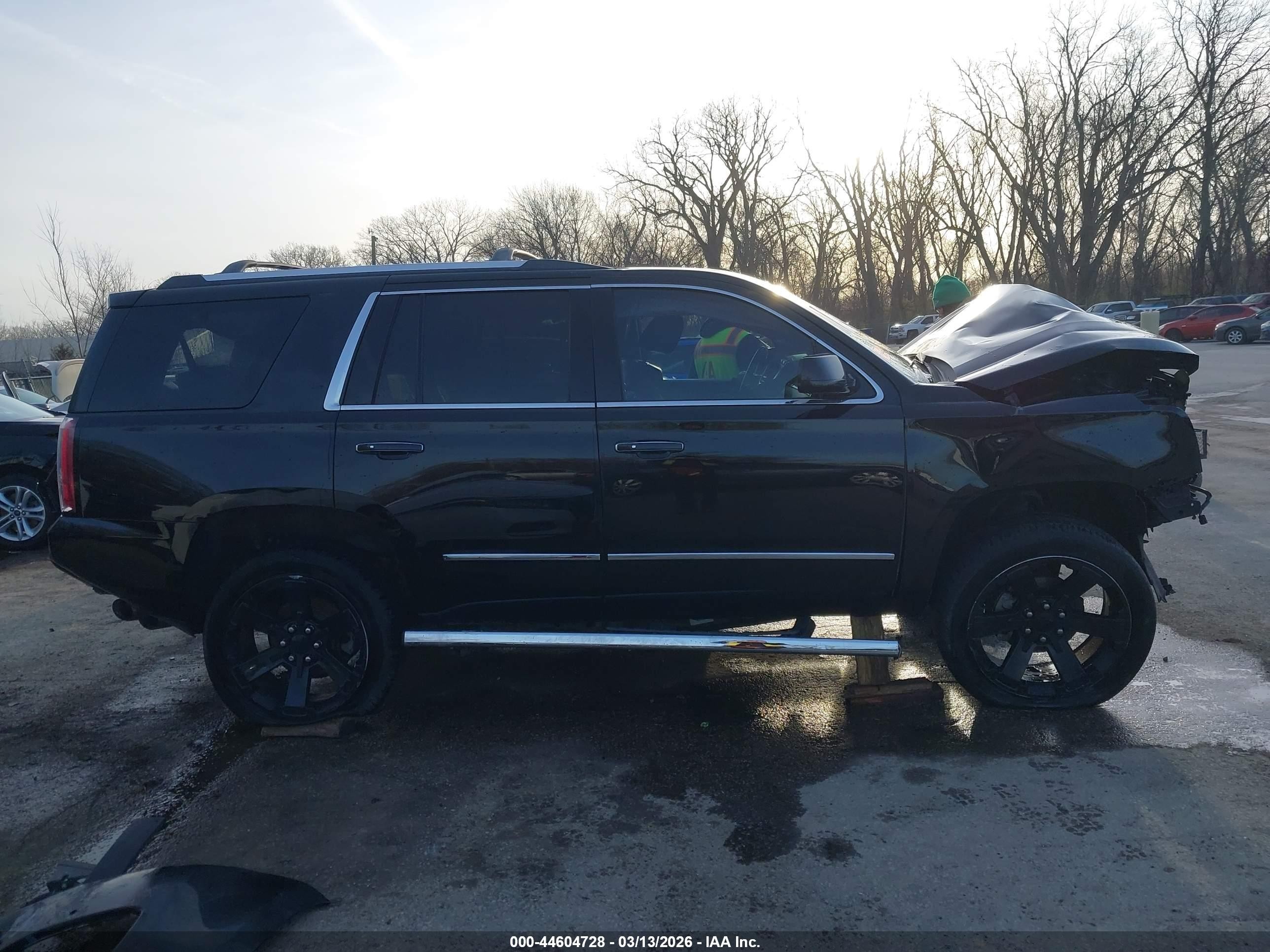 2015 Gmc Yukon Denali Black vin: 1GKS2CKJ1FR696645