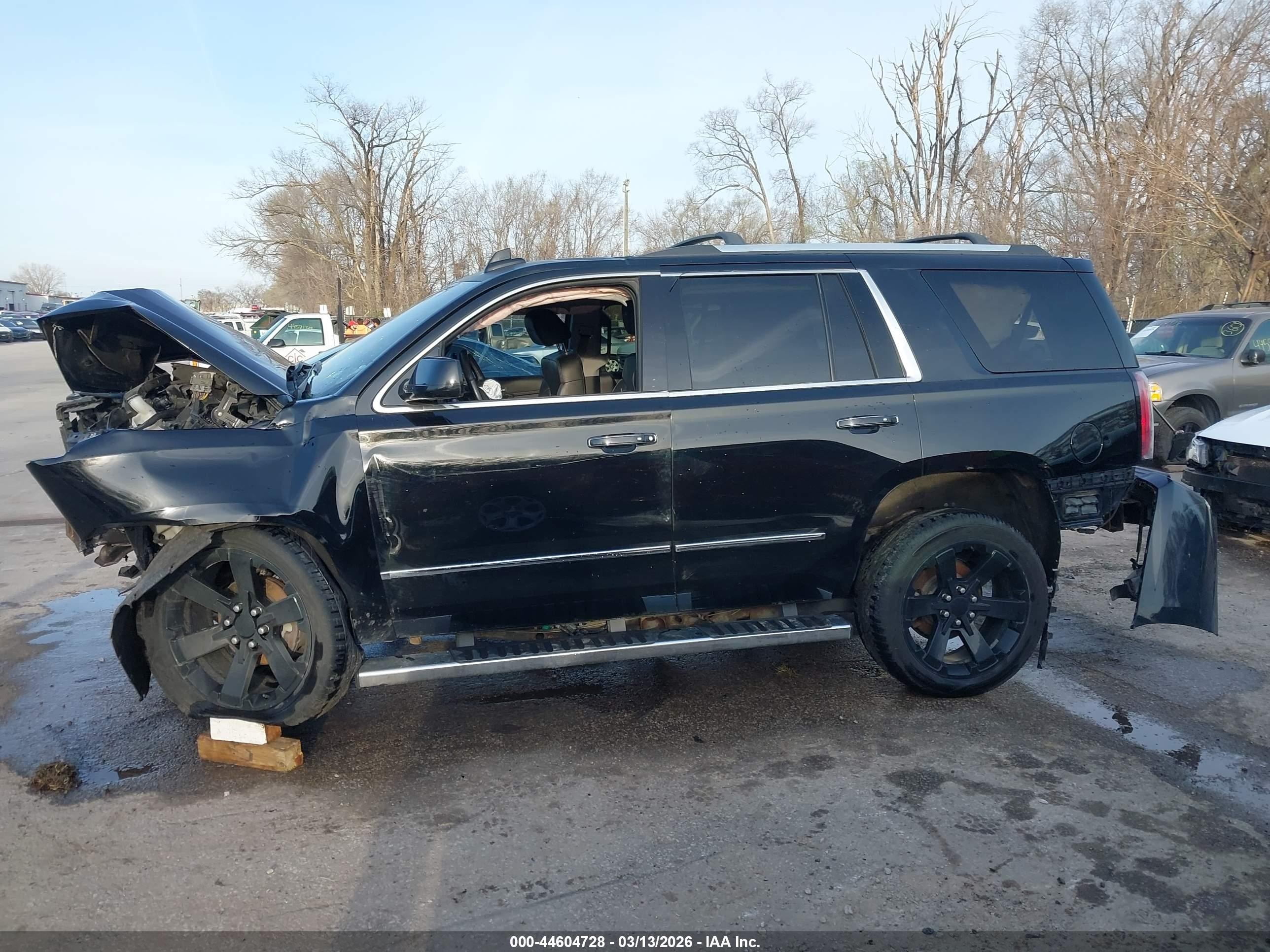 2015 Gmc Yukon Denali Black vin: 1GKS2CKJ1FR696645