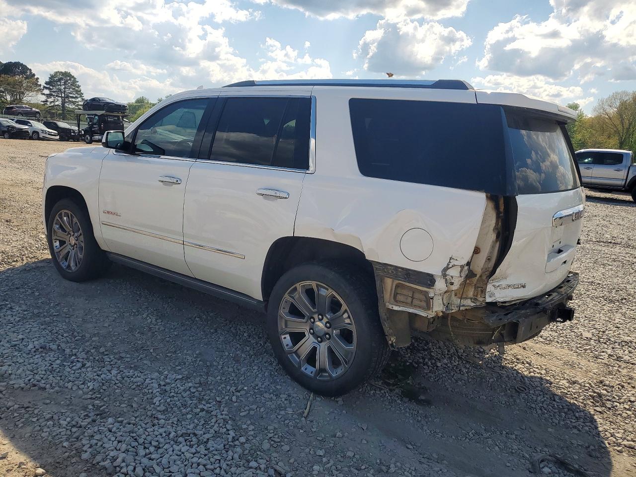 2015 Gmc Yukon Denali White vin: 1GKS2CKJ1FR726226