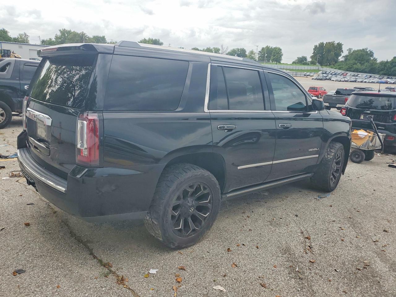 2015 Gmc Yukon Denali Black vin: 1GKS2CKJ2FR158276