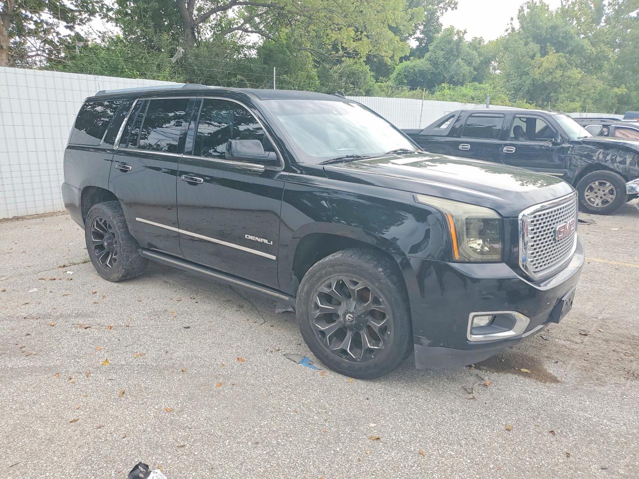 2015 Gmc Yukon Denali Black vin: 1GKS2CKJ2FR158276