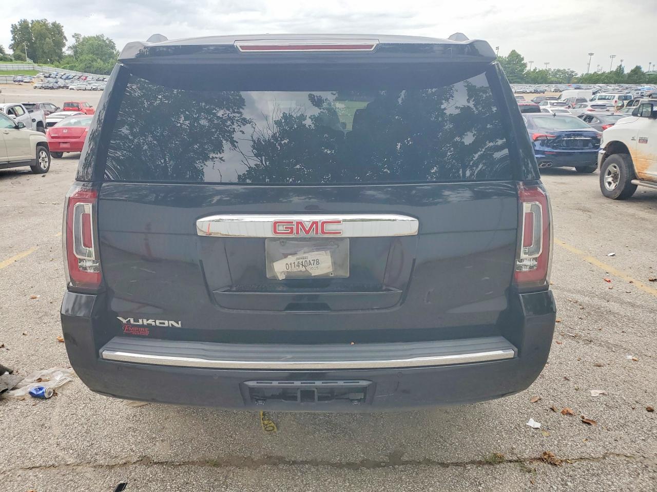 2015 Gmc Yukon Denali Black vin: 1GKS2CKJ2FR158276