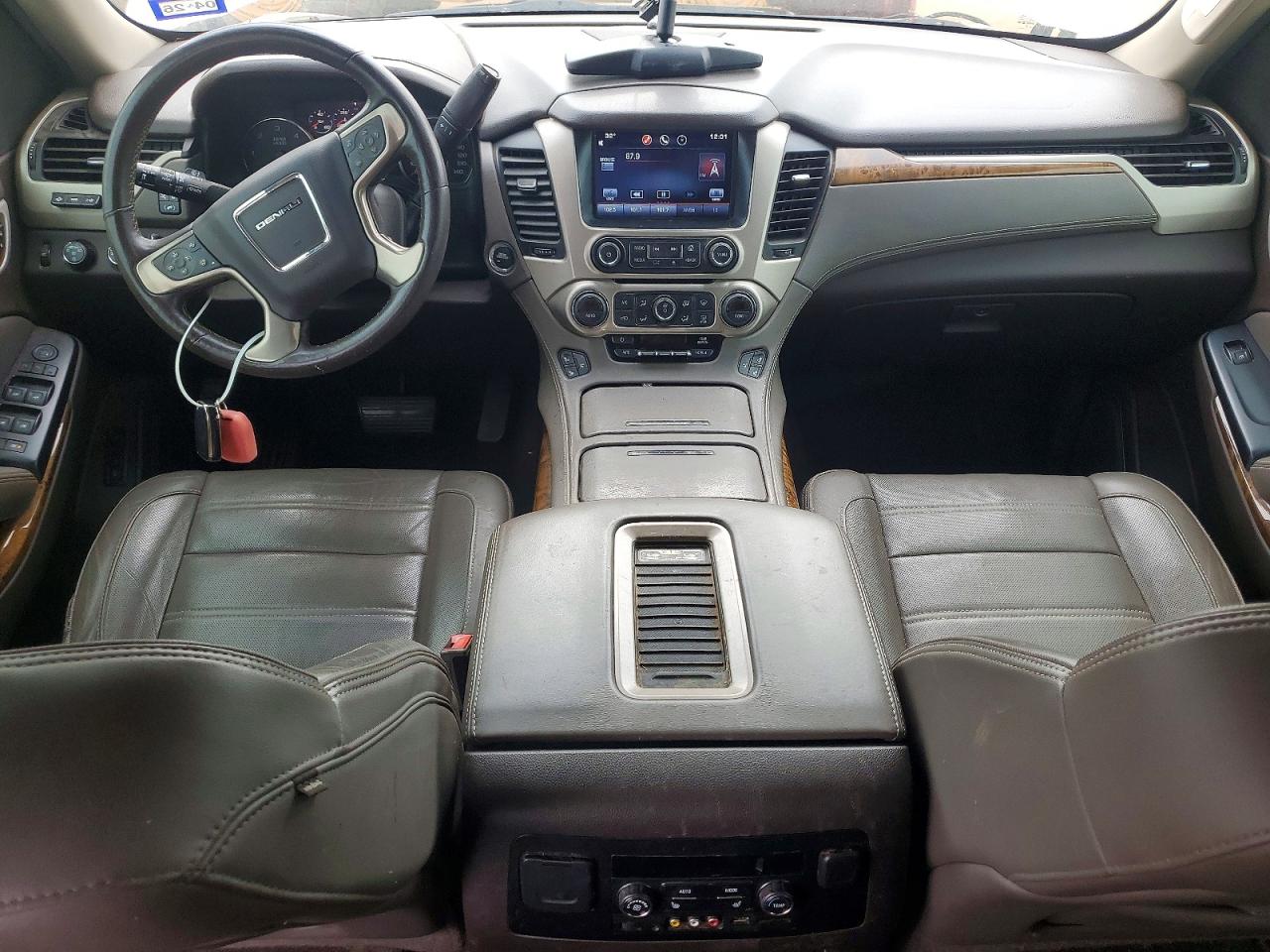 2015 Gmc Yukon Denali White vin: 1GKS2CKJ2FR645607