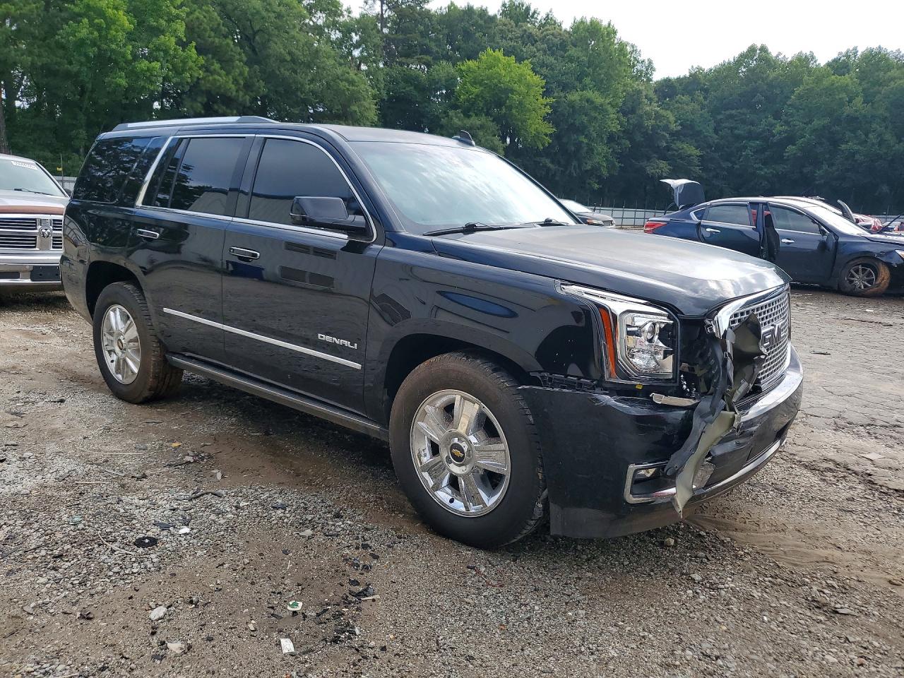 2015 Gmc Yukon Denali Черный vin: 1GKS2CKJ2FR654890