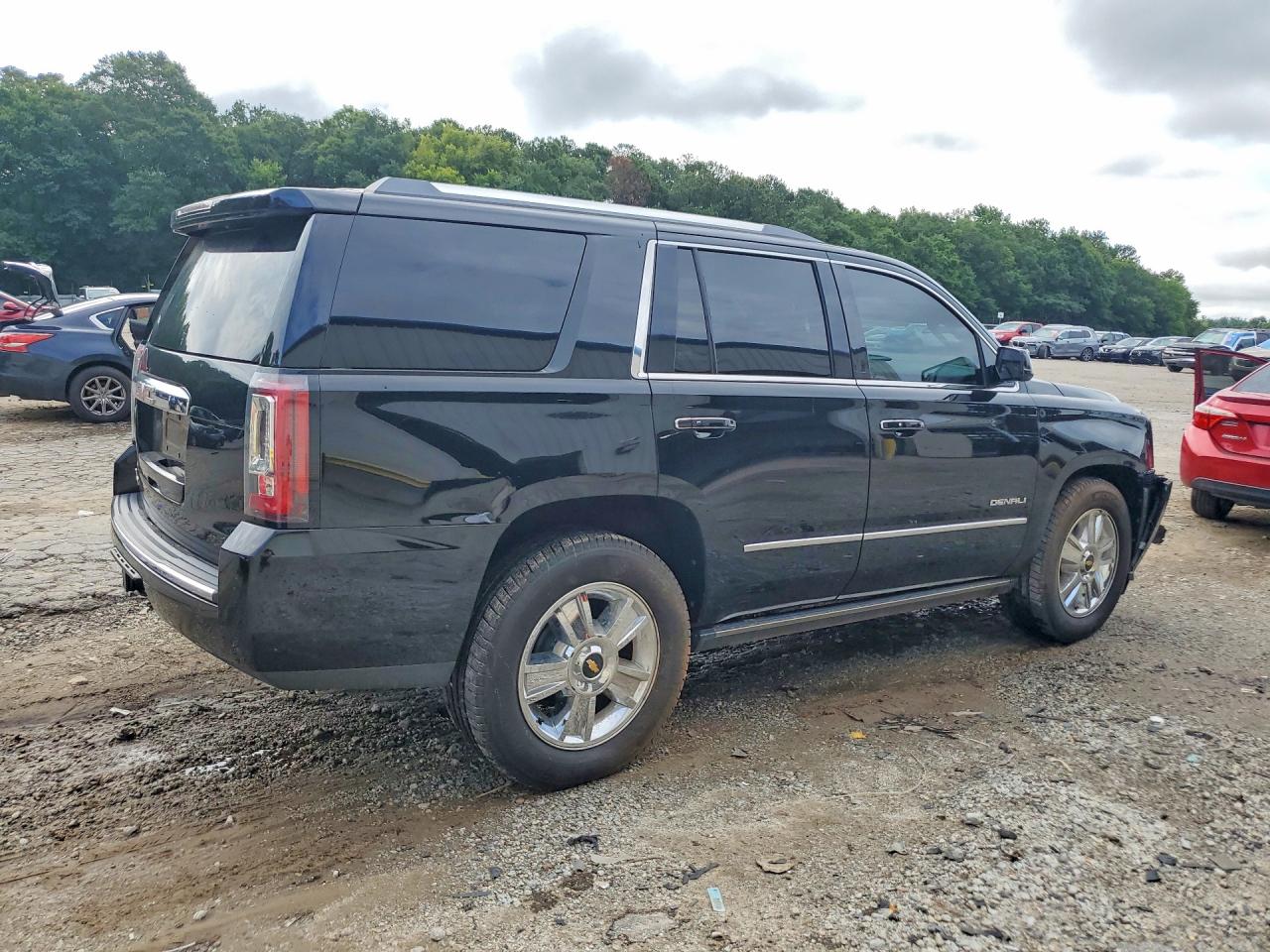 2015 Gmc Yukon Denali Черный vin: 1GKS2CKJ2FR654890
