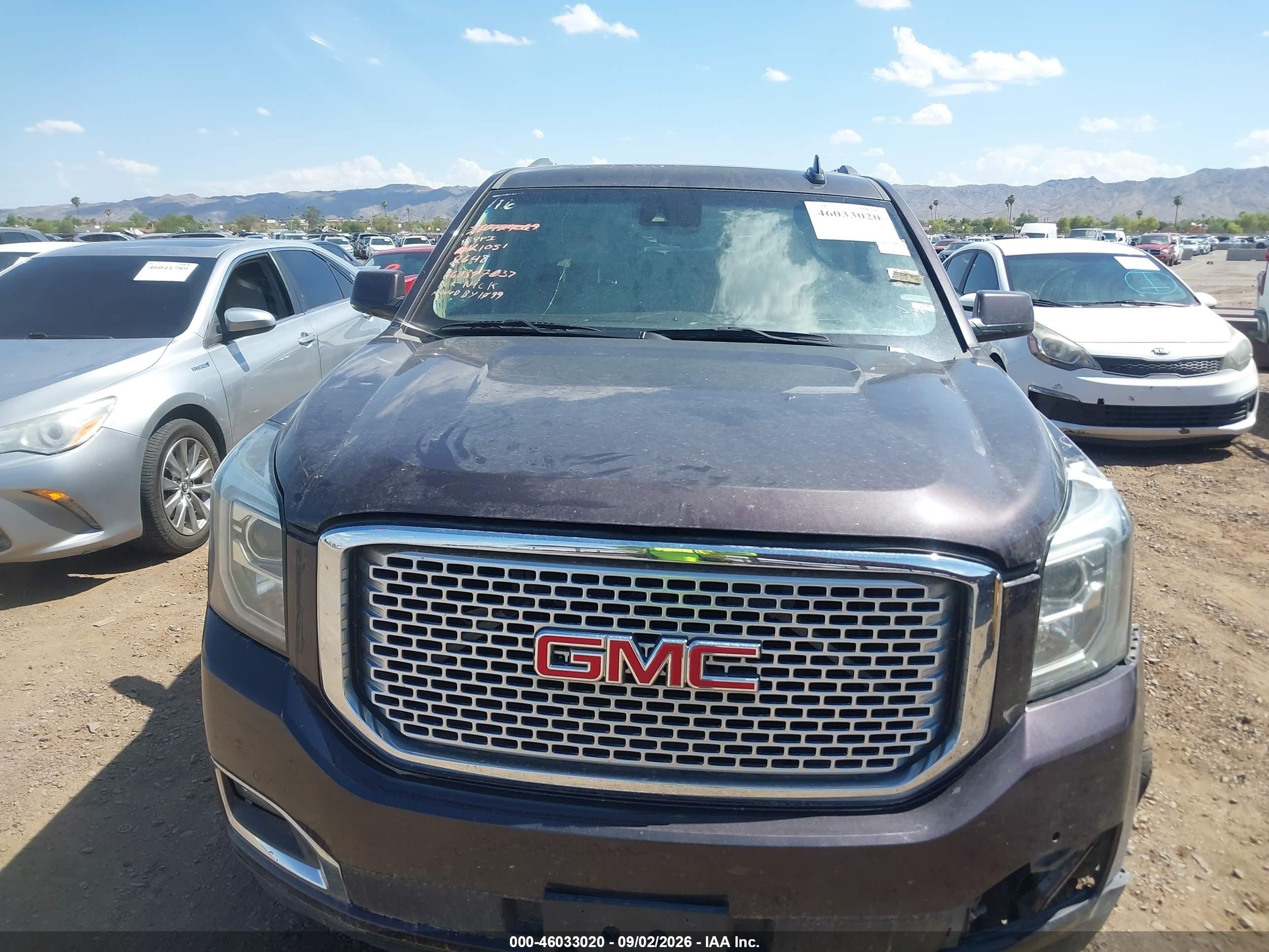 2015 Gmc Yukon Denali Фиолетовый vin: 1GKS2CKJ2FR732648