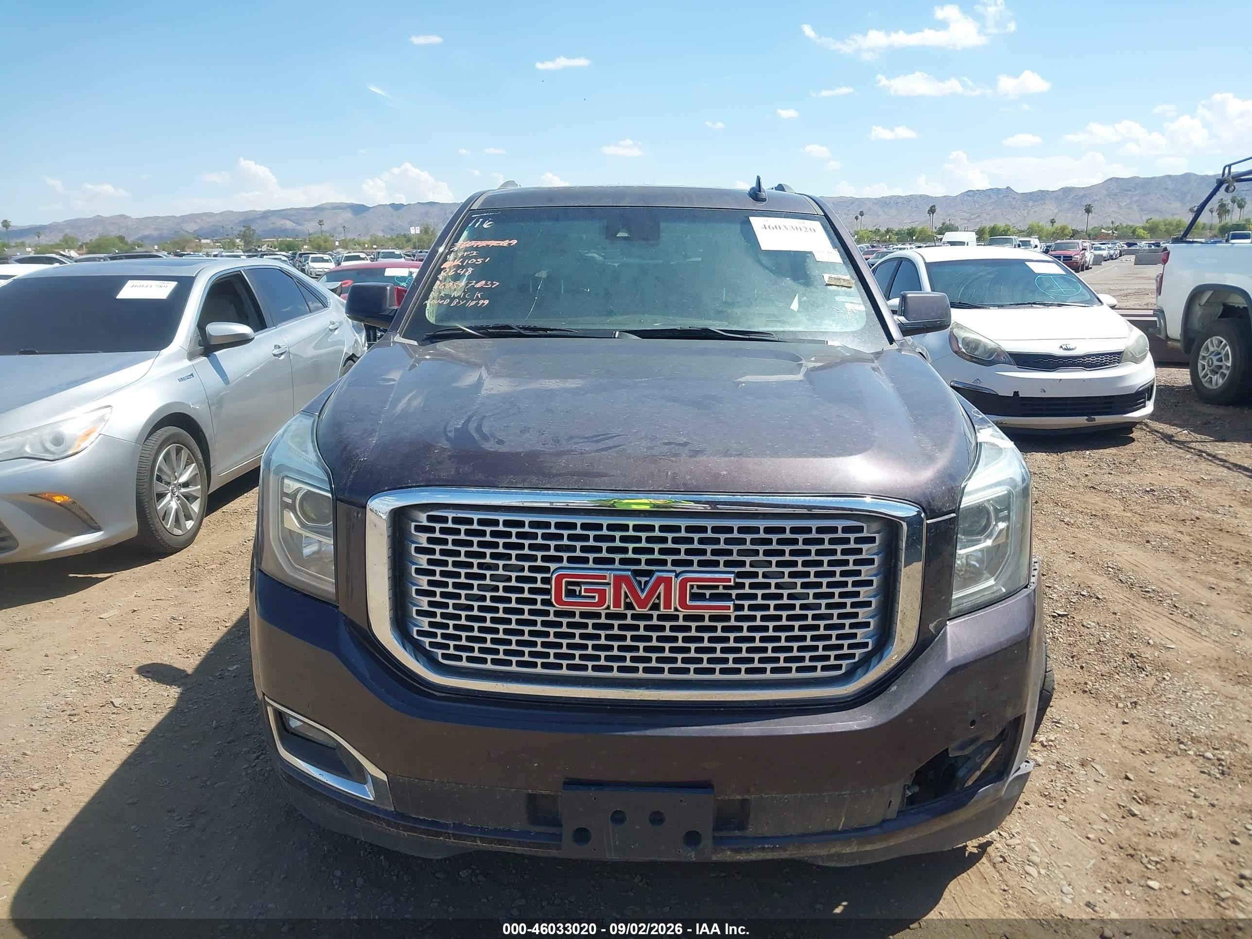 2015 Gmc Yukon Denali Фиолетовый vin: 1GKS2CKJ2FR732648