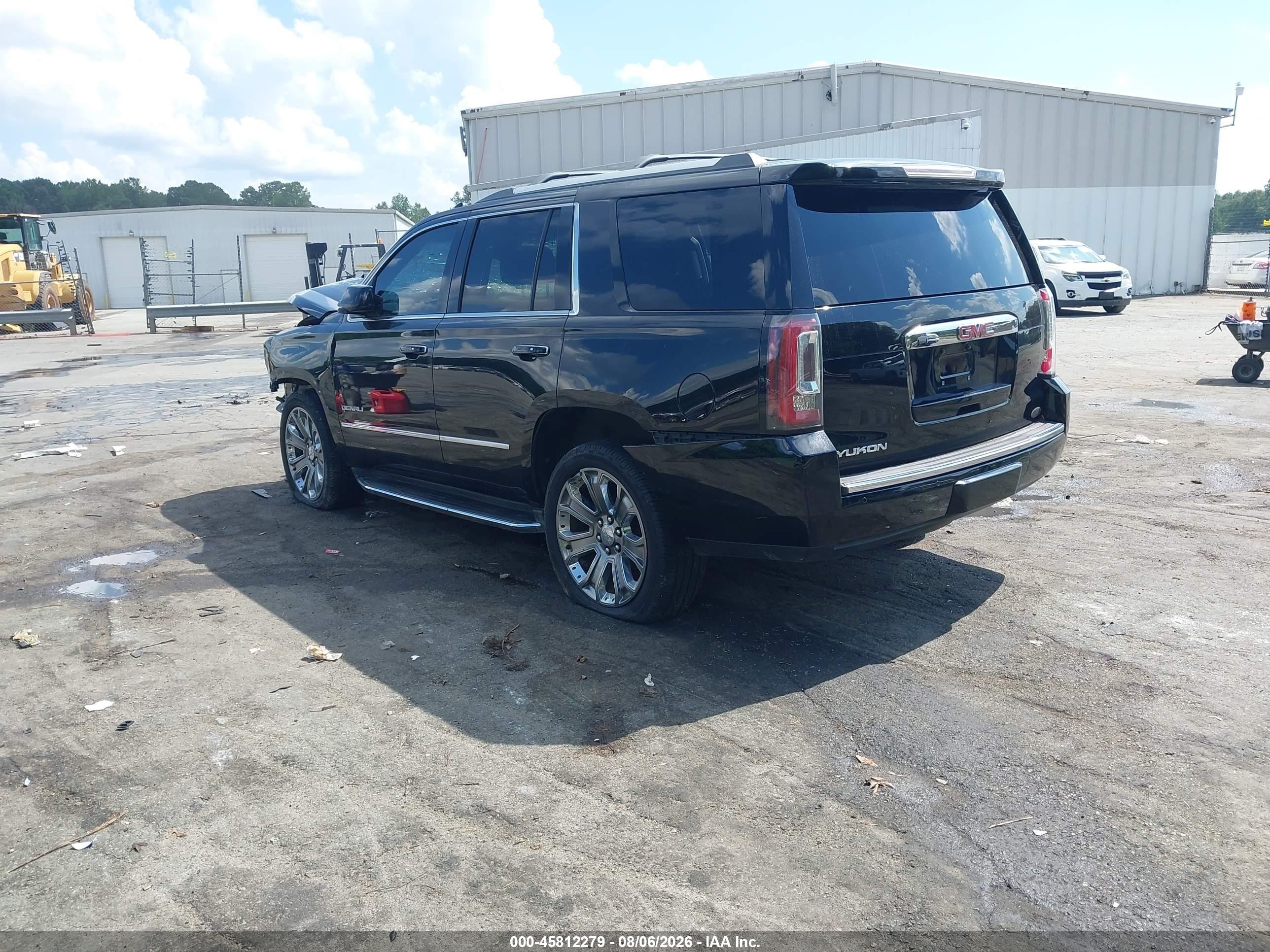 2016 Gmc Yukon Denali Black vin: 1GKS2CKJ2GR157145