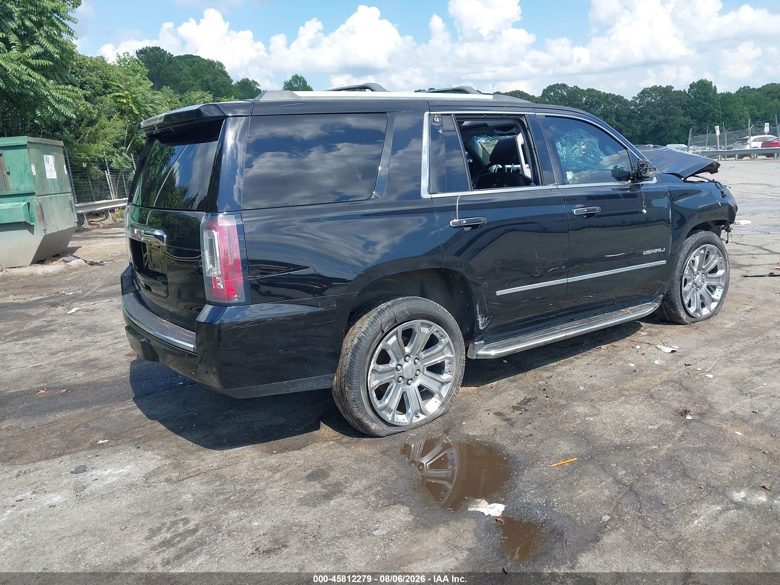 2016 Gmc Yukon Denali Black vin: 1GKS2CKJ2GR157145