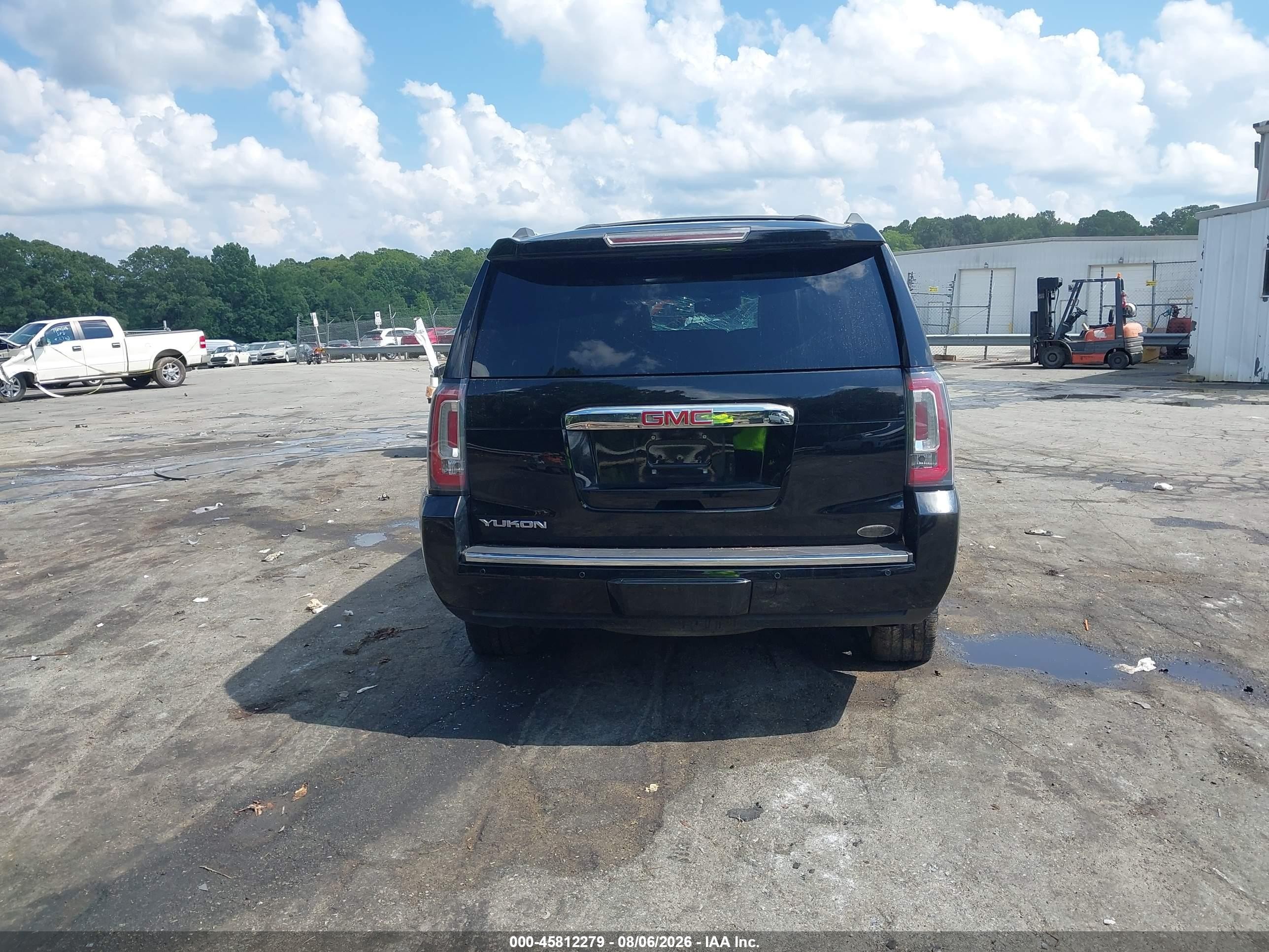 2016 Gmc Yukon Denali Black vin: 1GKS2CKJ2GR157145