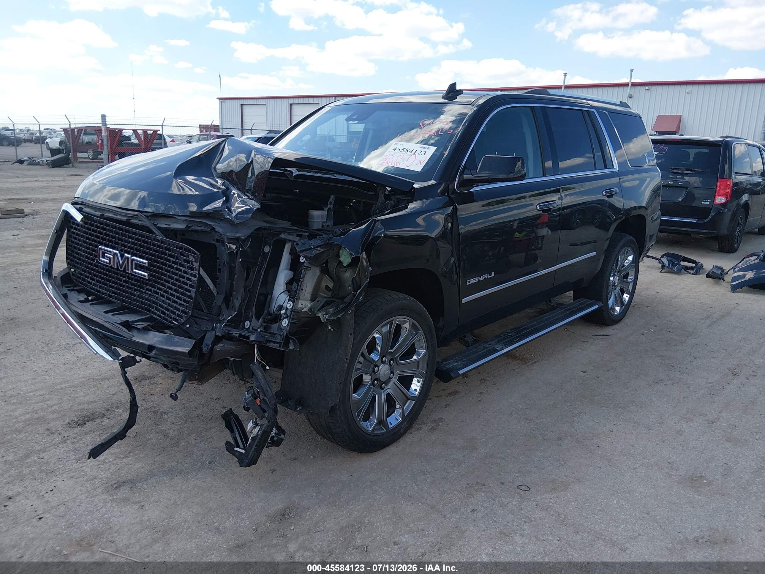 2015 Gmc Yukon Denali Black vin: 1GKS2CKJ3FR652288