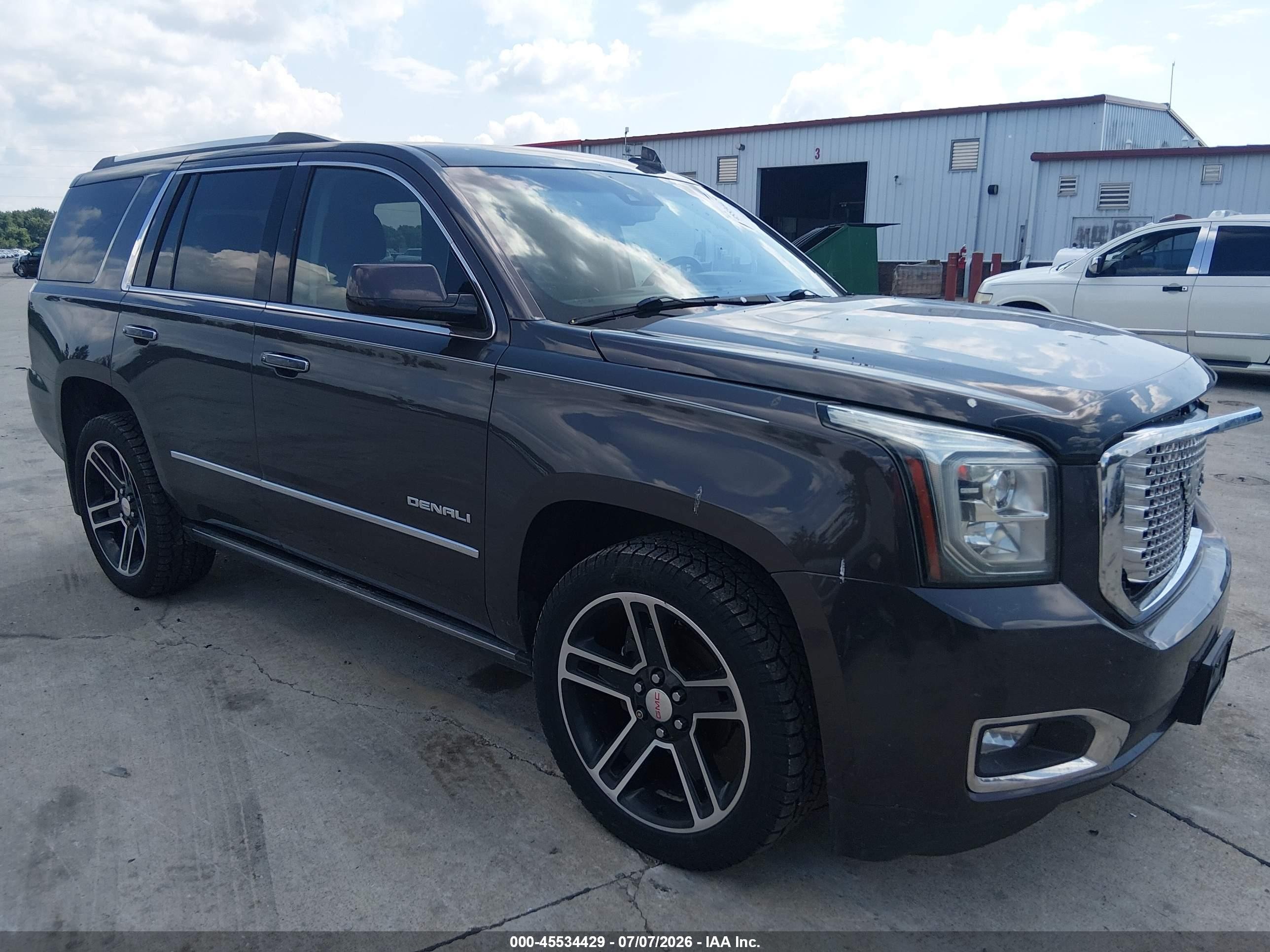2015 Gmc Yukon Denali Black vin: 1GKS2CKJ3FR684075