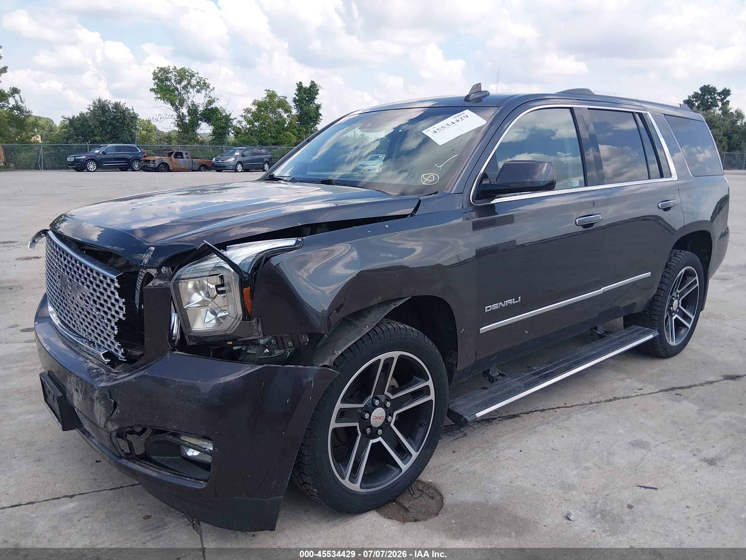 2015 Gmc Yukon Denali Black vin: 1GKS2CKJ3FR684075