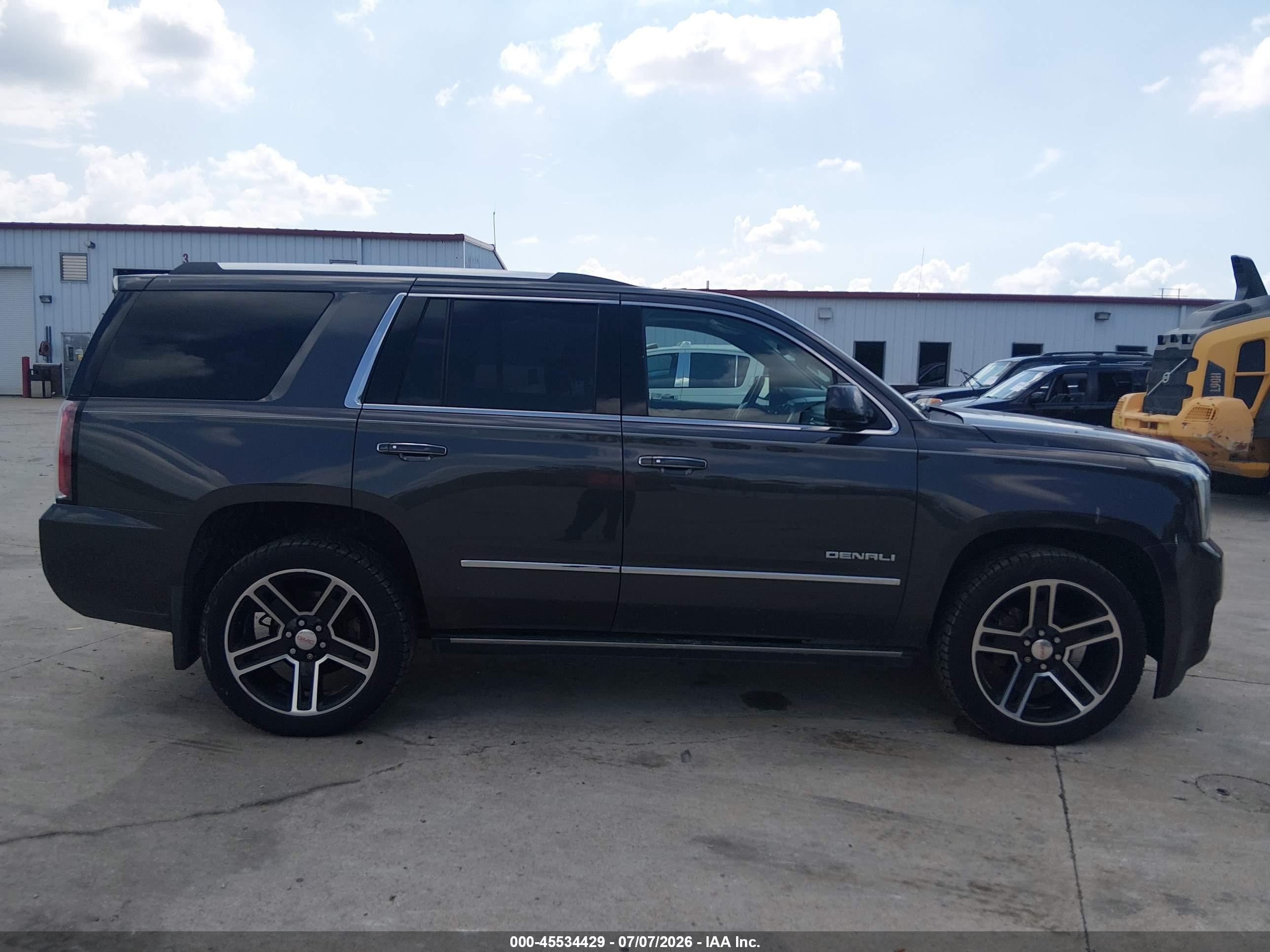 2015 Gmc Yukon Denali Black vin: 1GKS2CKJ3FR684075