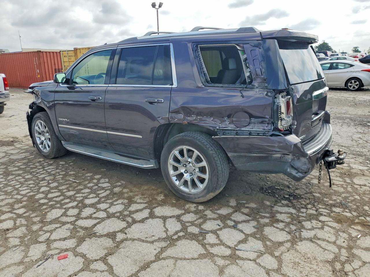2015 Gmc Yukon Denali Purple vin: 1GKS2CKJ4FR149756