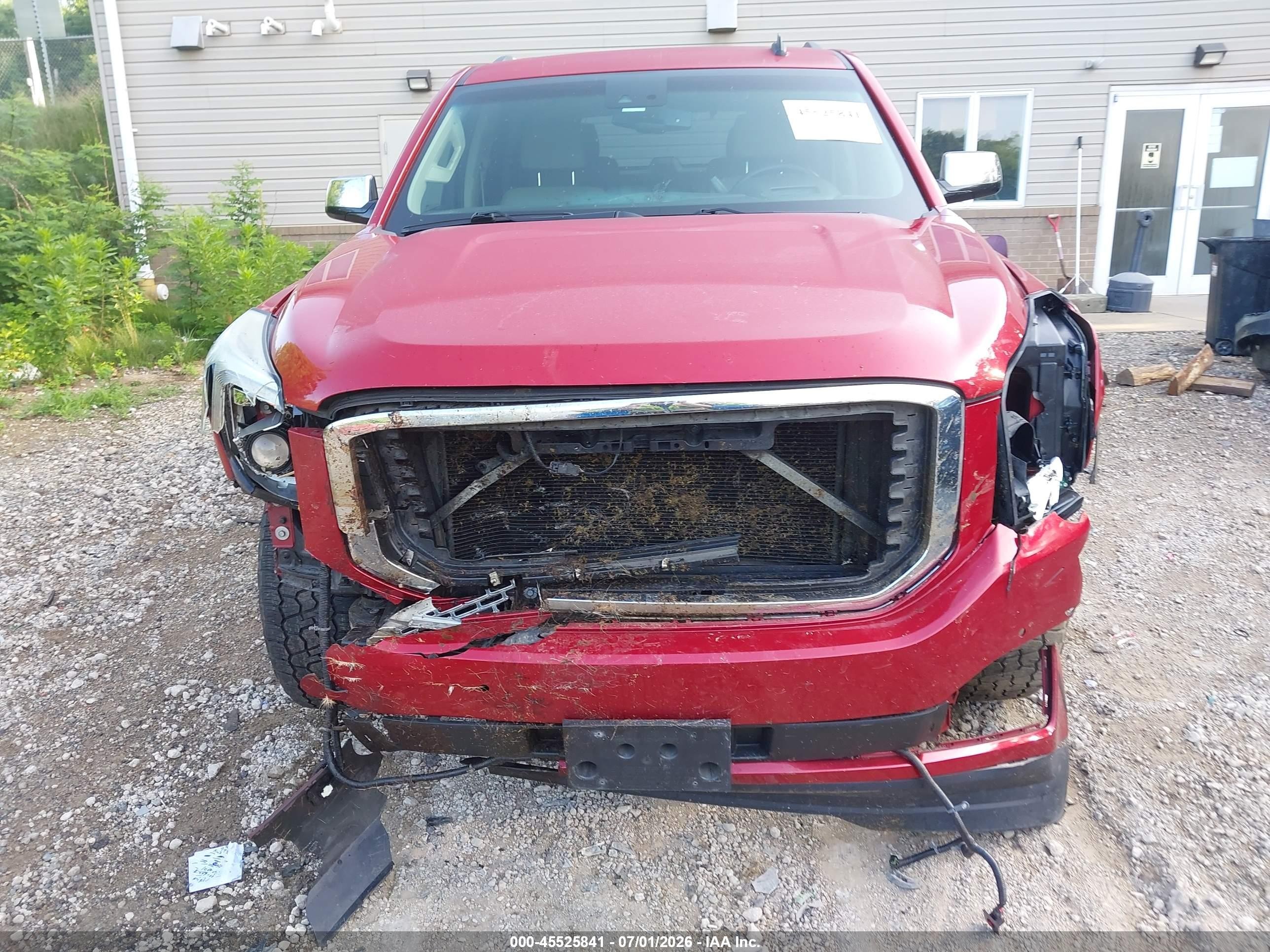 2015 Gmc Yukon Denali Red vin: 1GKS2CKJ4FR156464