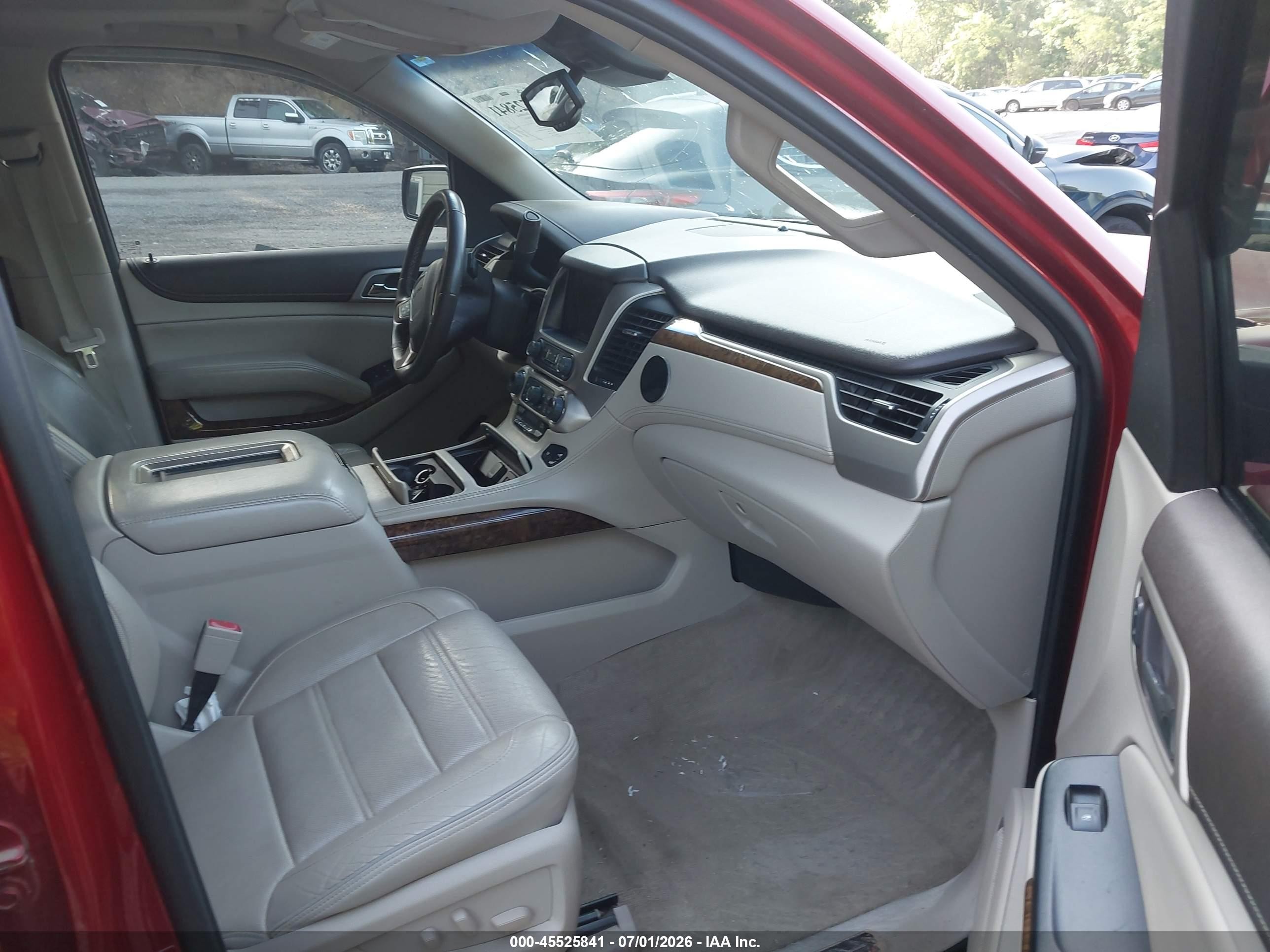 2015 Gmc Yukon Denali Red vin: 1GKS2CKJ4FR156464