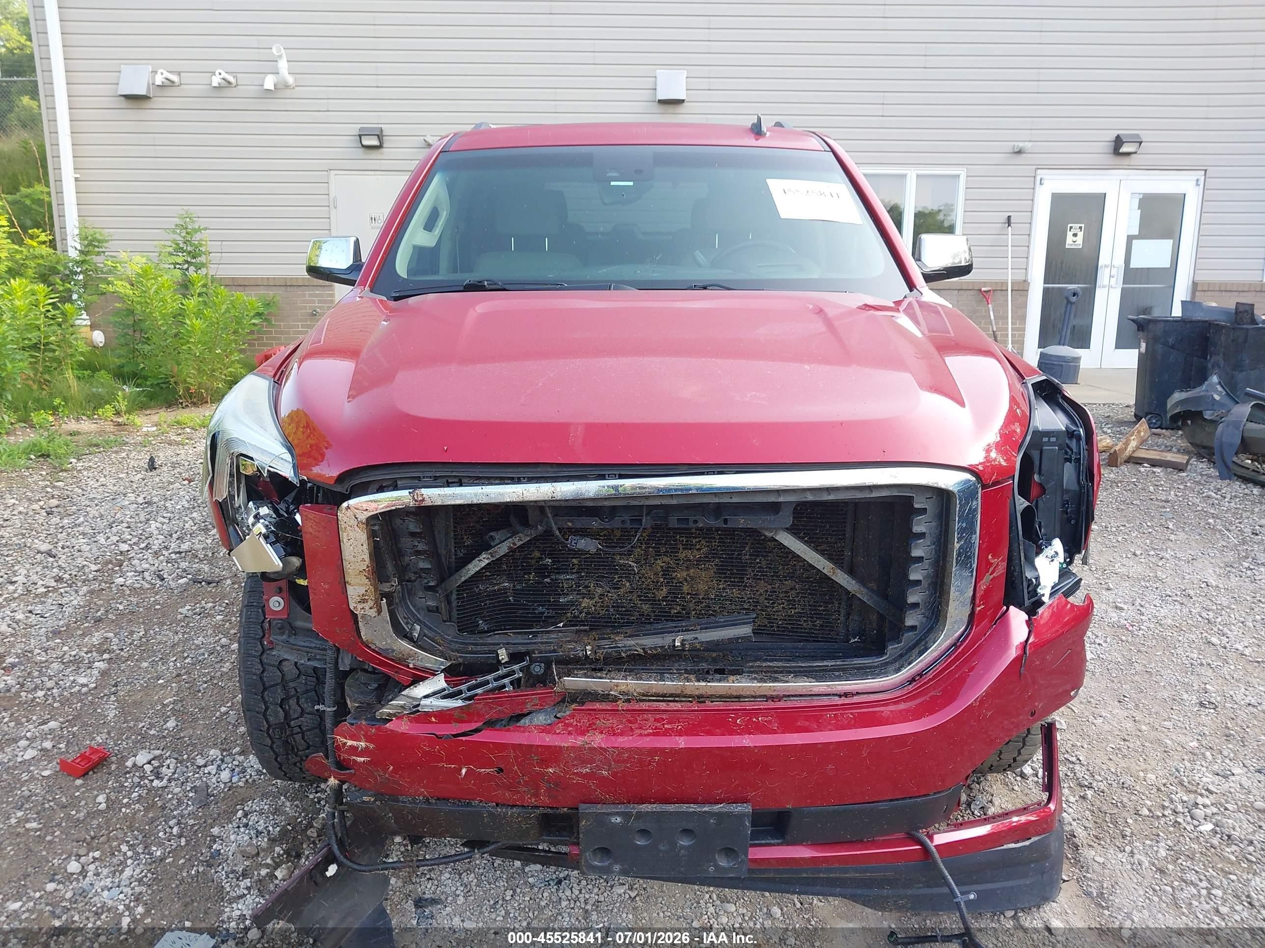 2015 Gmc Yukon Denali Red vin: 1GKS2CKJ4FR156464