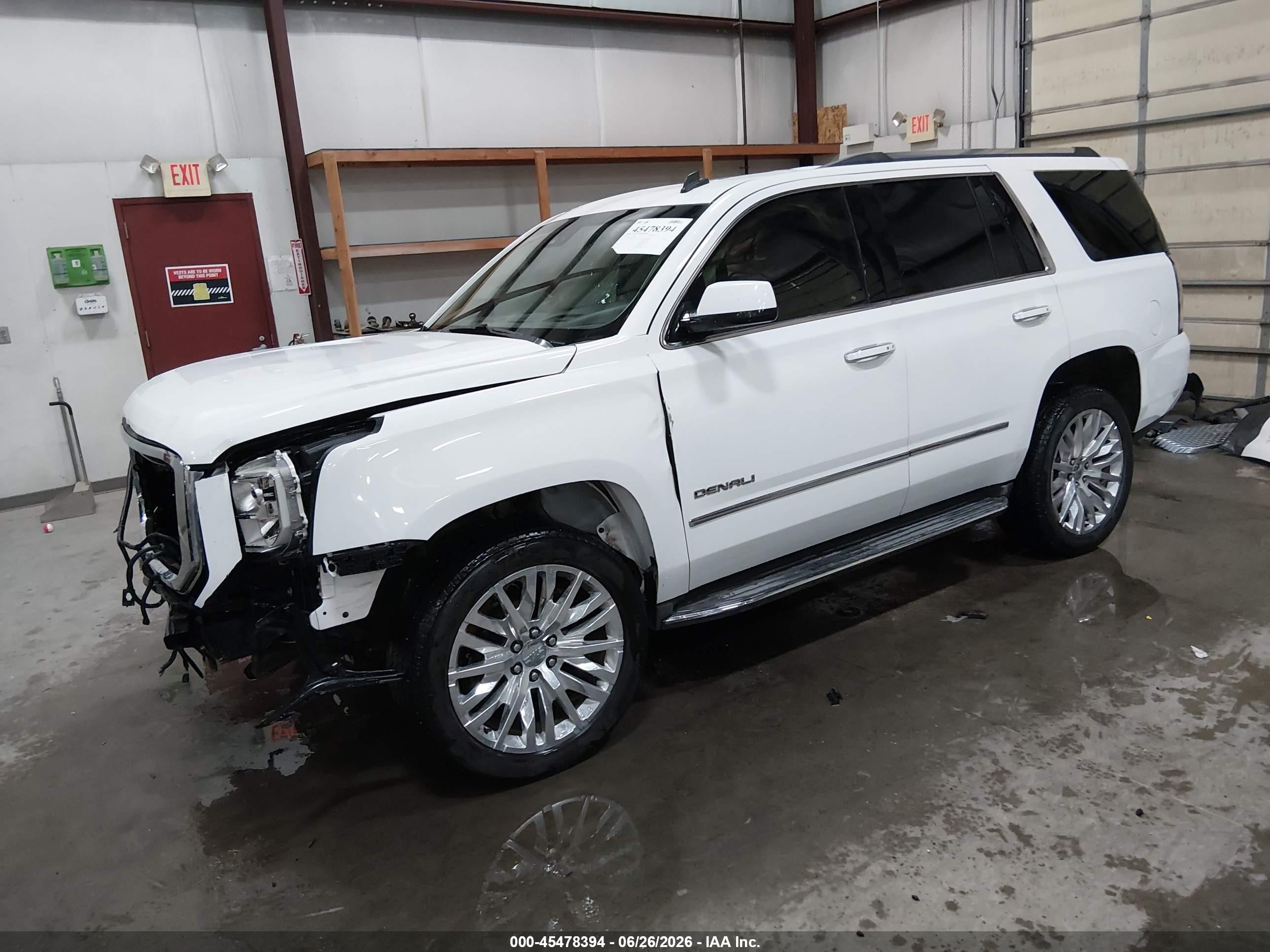 2015 Gmc Yukon Denali Белый vin: 1GKS2CKJ4FR180148