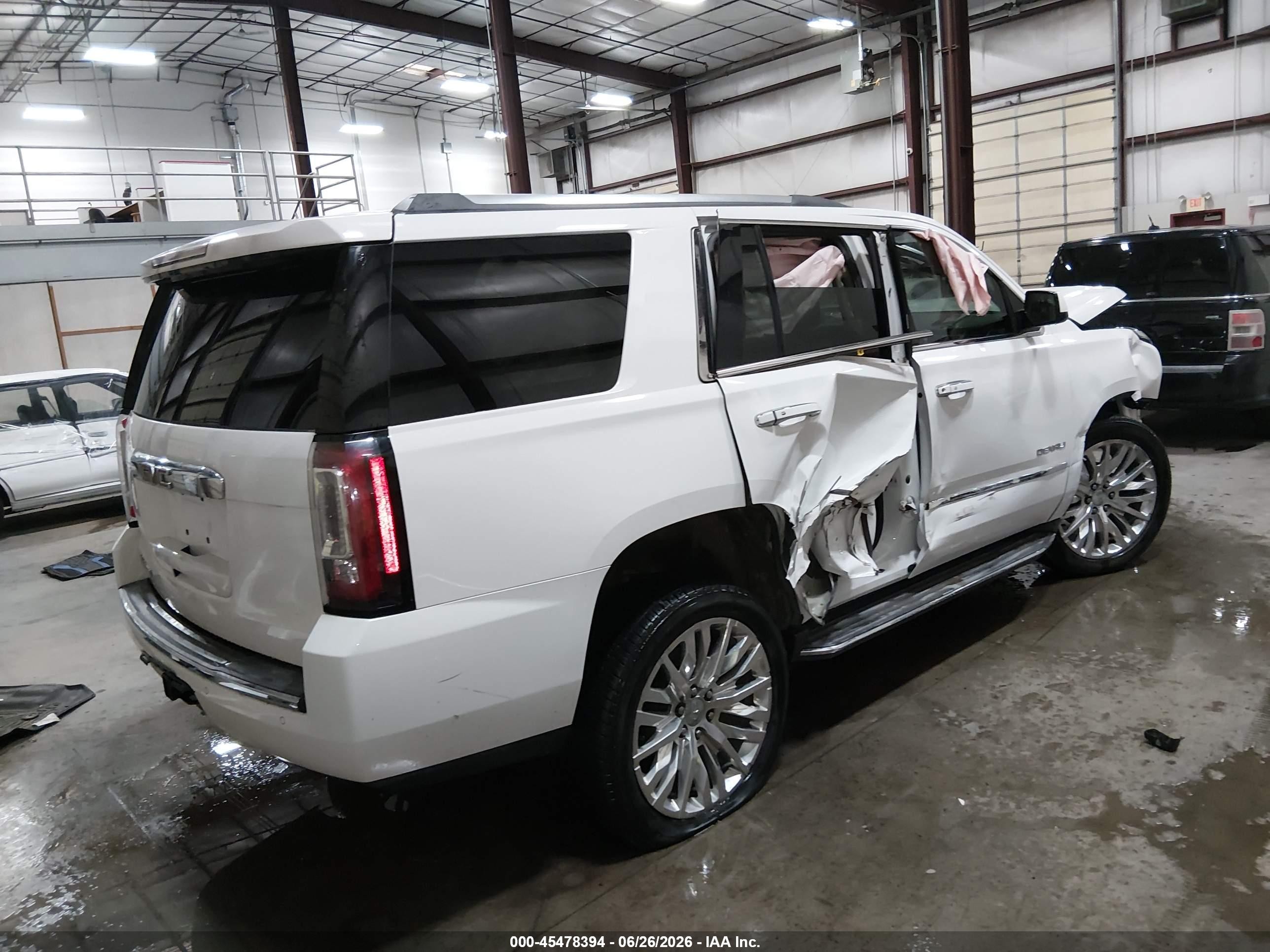2015 Gmc Yukon Denali Белый vin: 1GKS2CKJ4FR180148