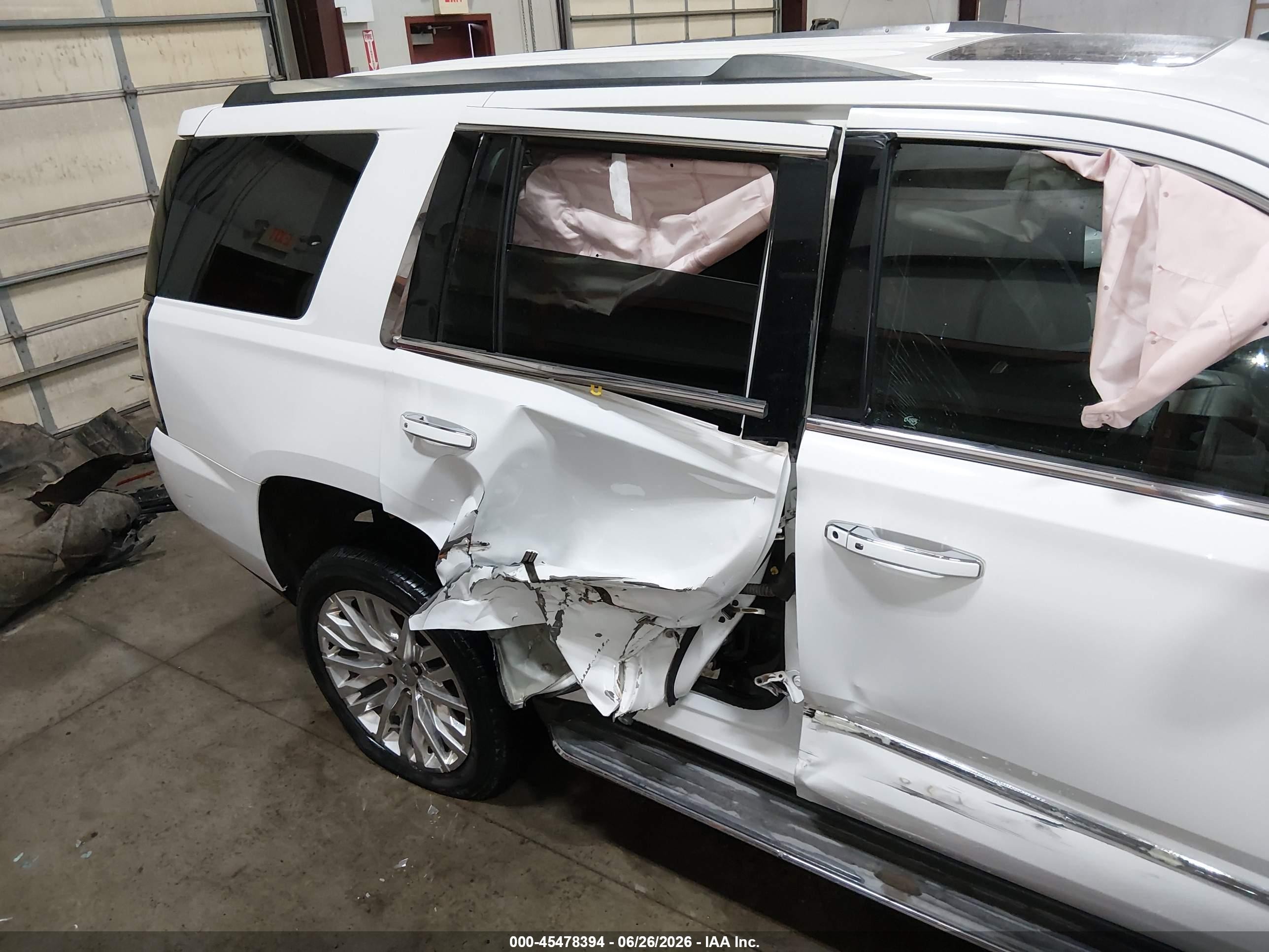 2015 Gmc Yukon Denali Белый vin: 1GKS2CKJ4FR180148