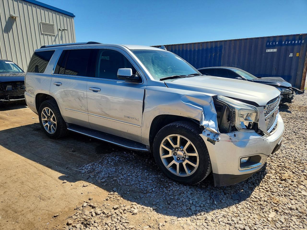 2015 Gmc Yukon Denali Silver vin: 1GKS2CKJ4FR515182