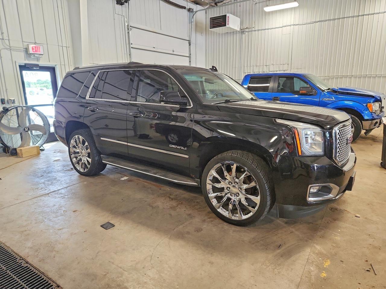 2015 Gmc Yukon Denali Black vin: 1GKS2CKJ4FR549560