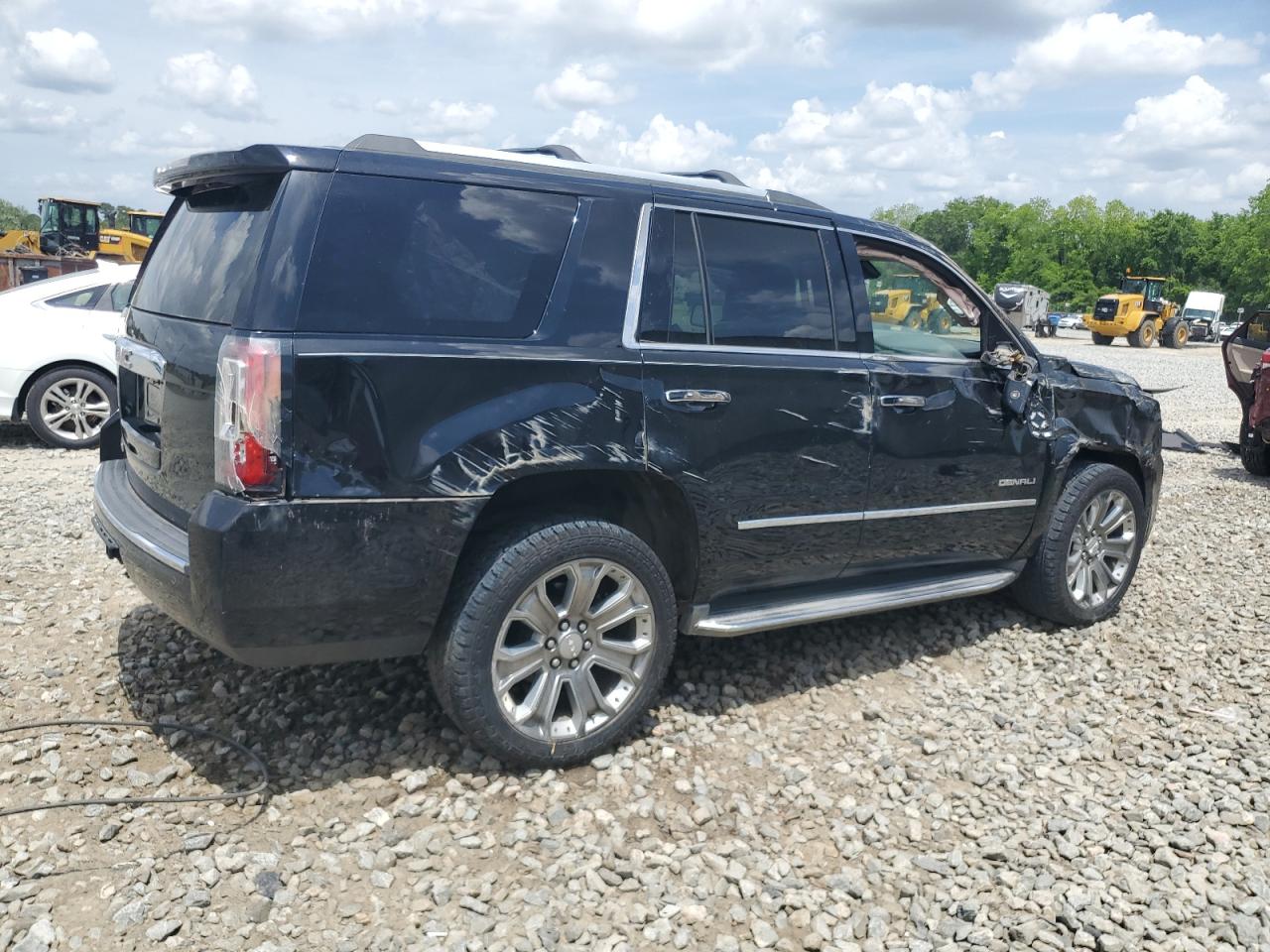 2015 Gmc Yukon Denali Black vin: 1GKS2CKJ4FR552927