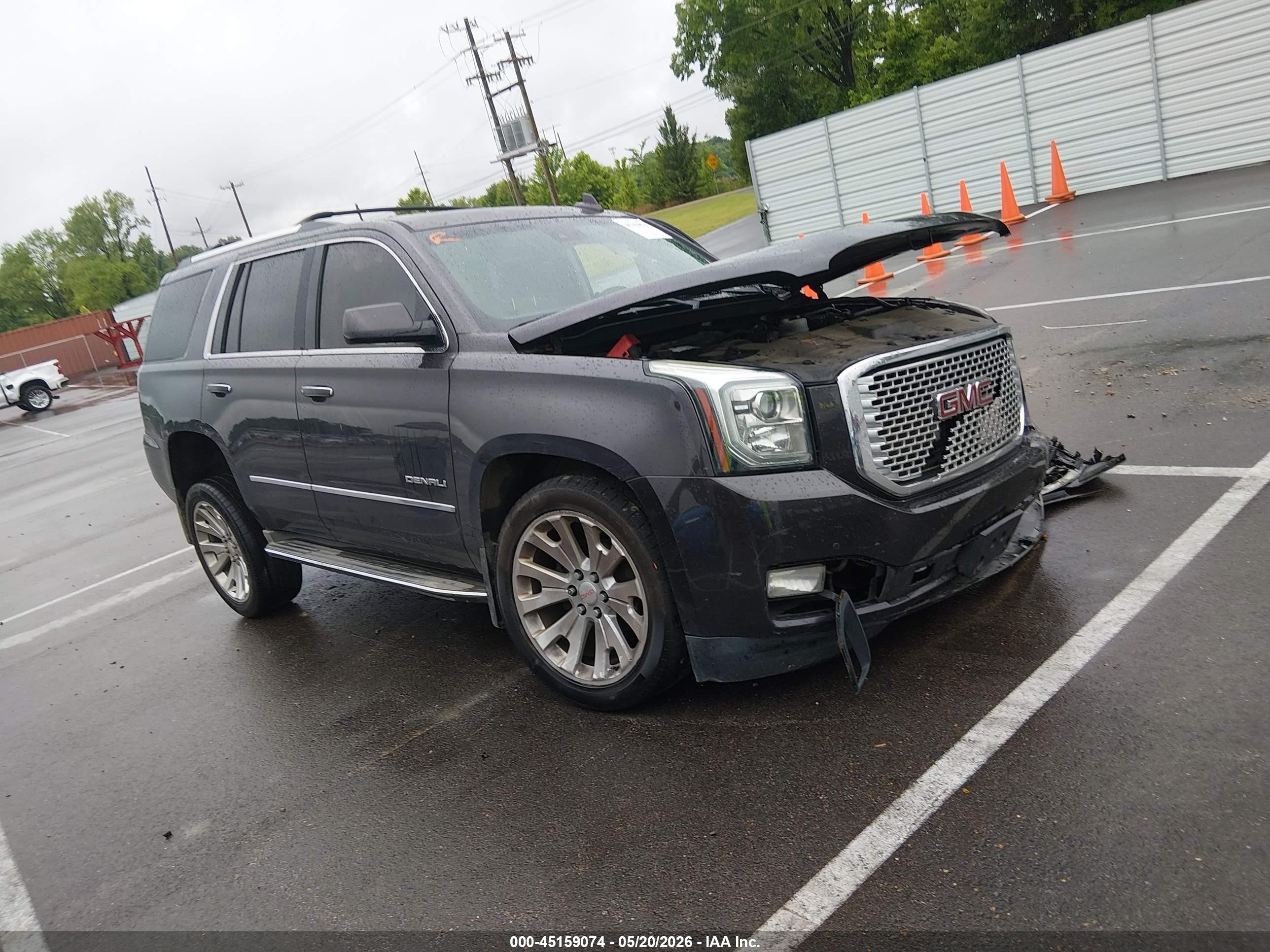 2015 Gmc Yukon Denali Gray vin: 1GKS2CKJ4FR581635