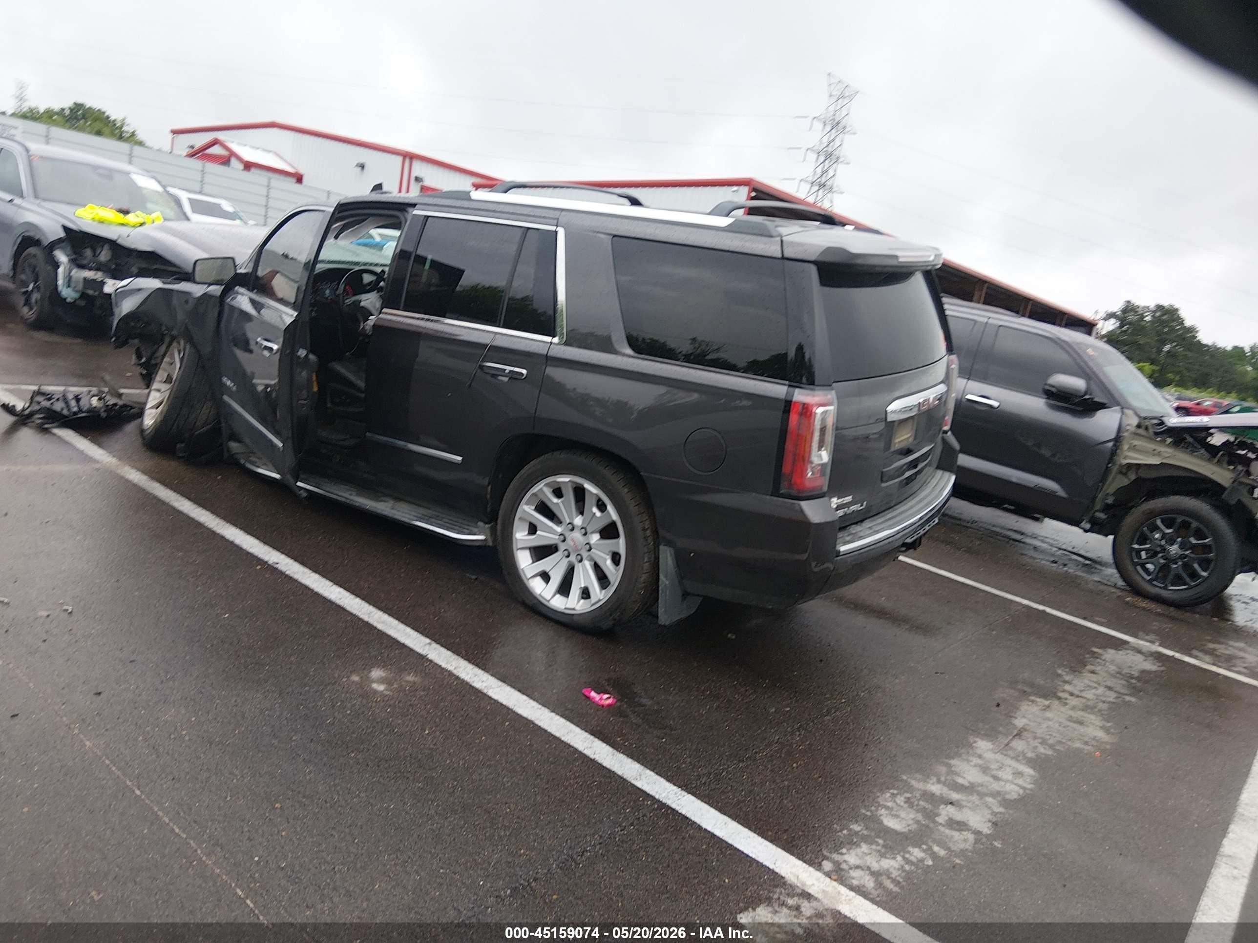 2015 Gmc Yukon Denali Gray vin: 1GKS2CKJ4FR581635
