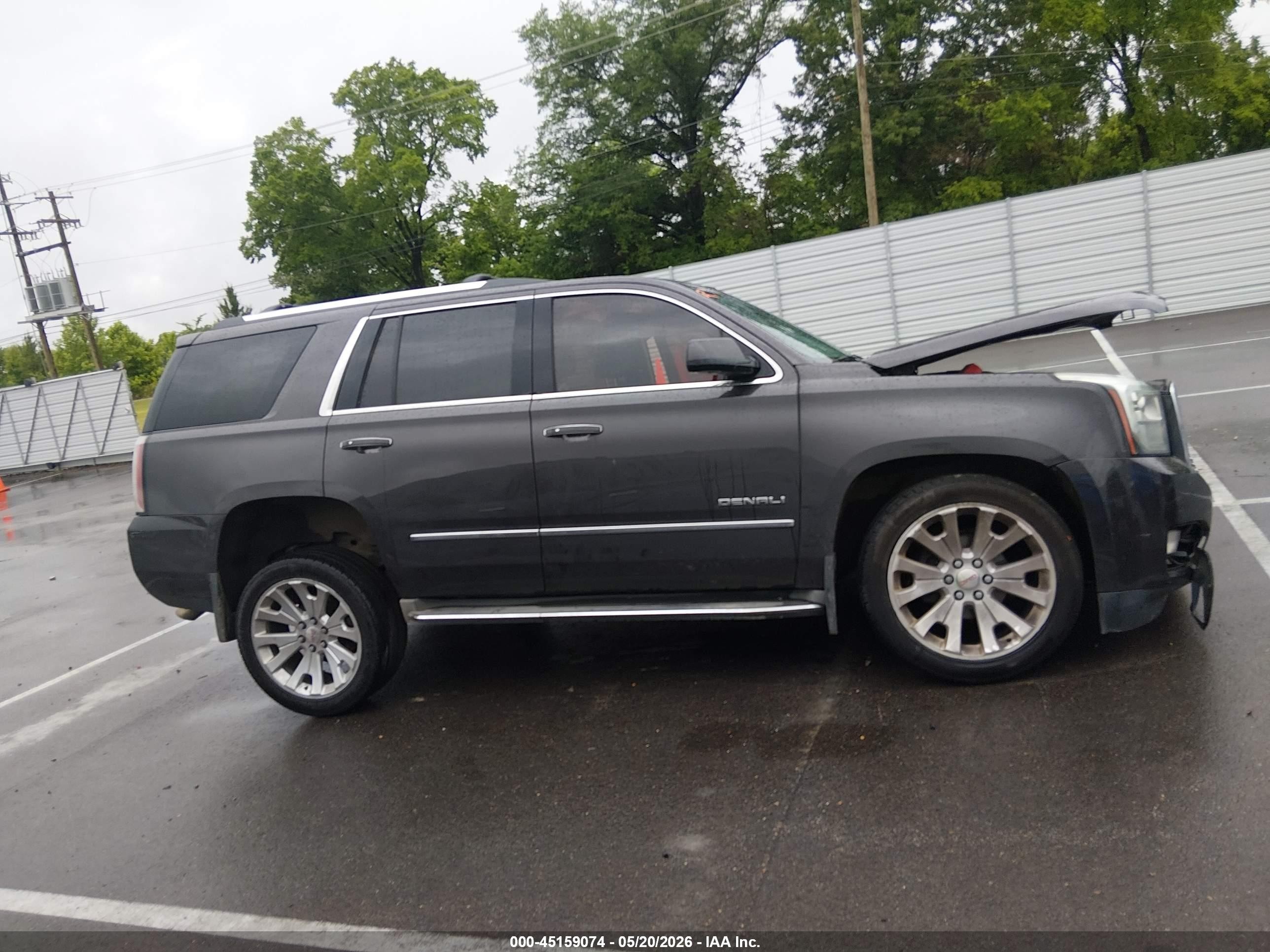 2015 Gmc Yukon Denali Gray vin: 1GKS2CKJ4FR581635