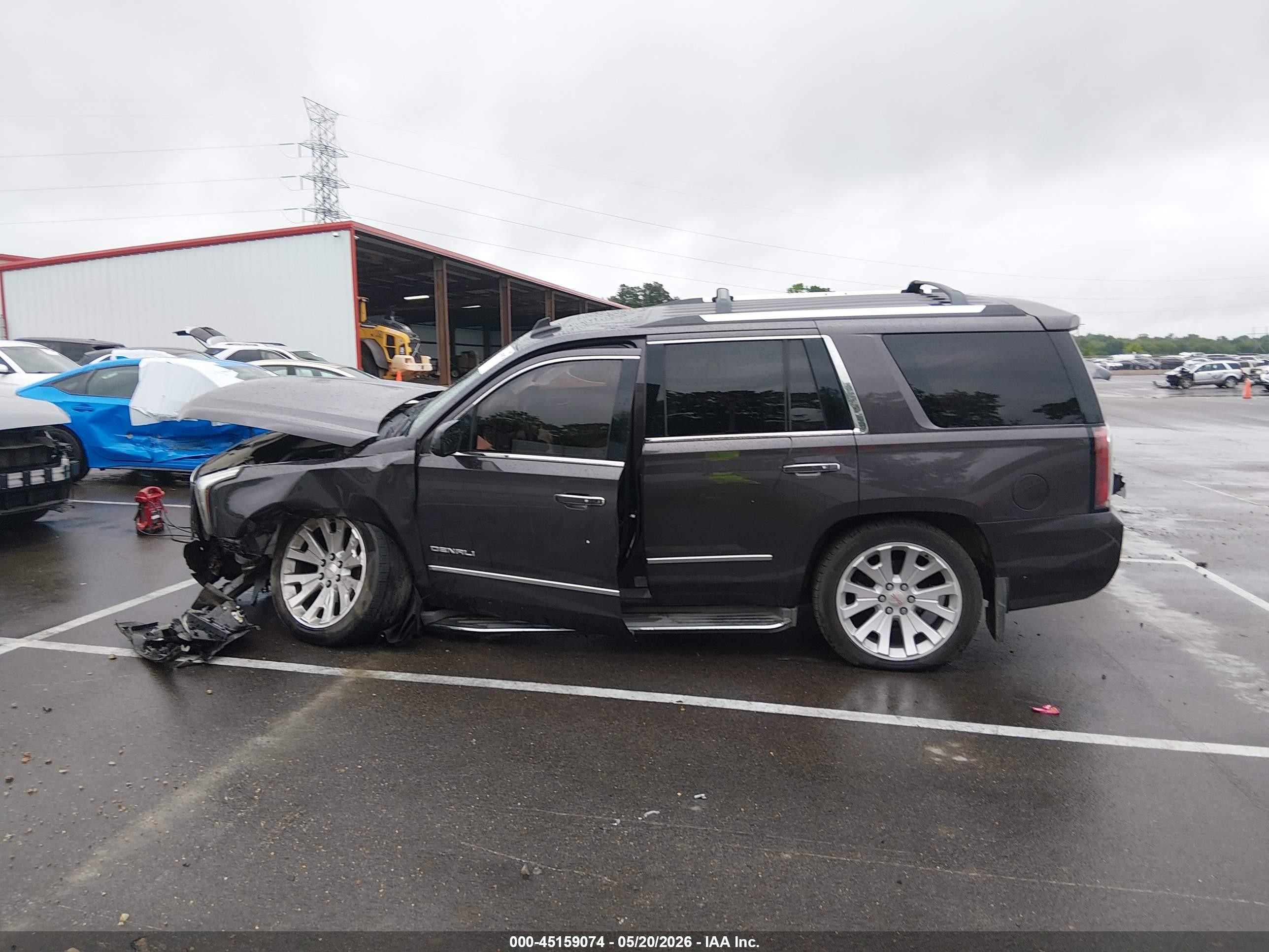 2015 Gmc Yukon Denali Gray vin: 1GKS2CKJ4FR581635