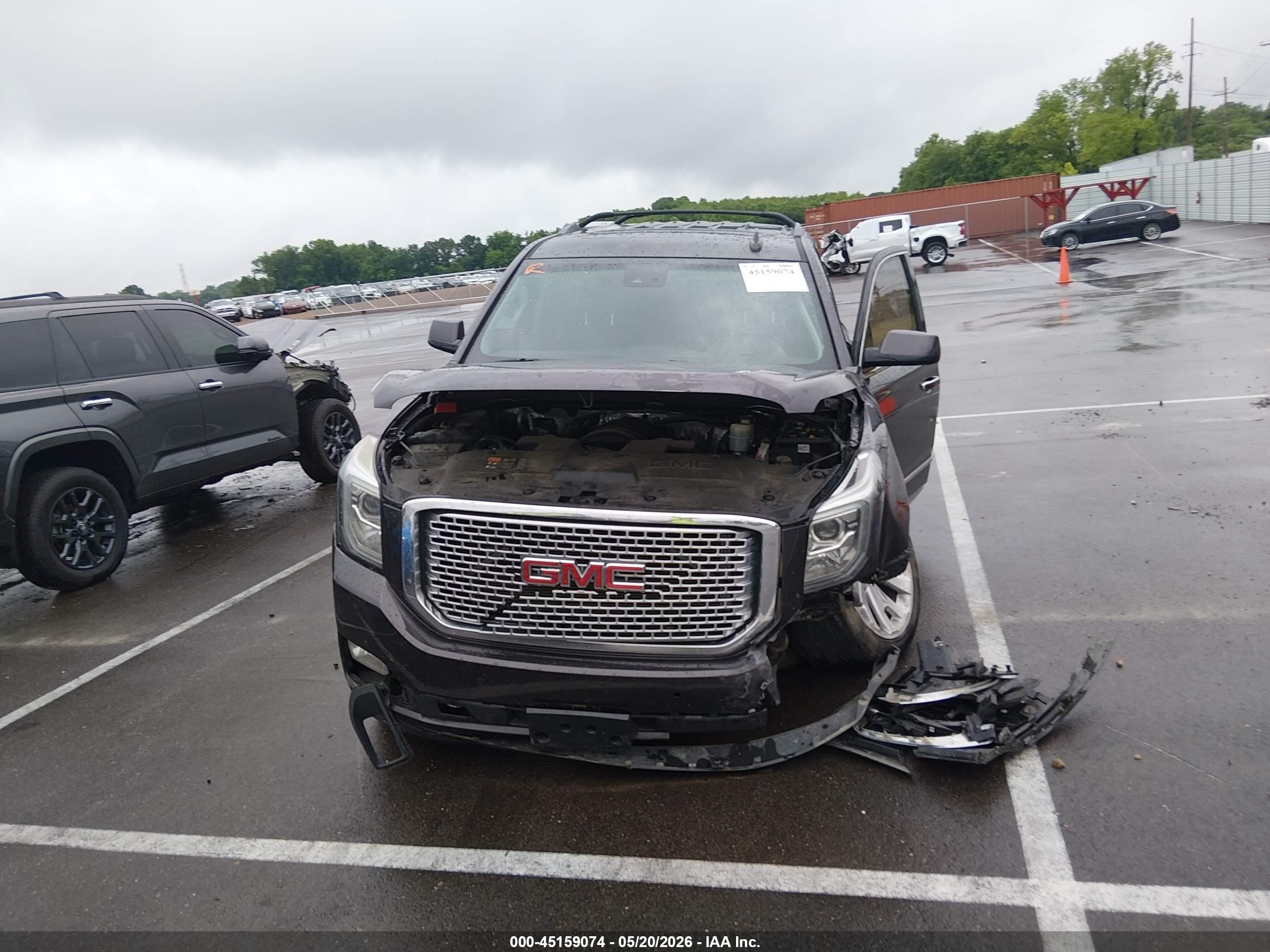 2015 Gmc Yukon Denali Gray vin: 1GKS2CKJ4FR581635