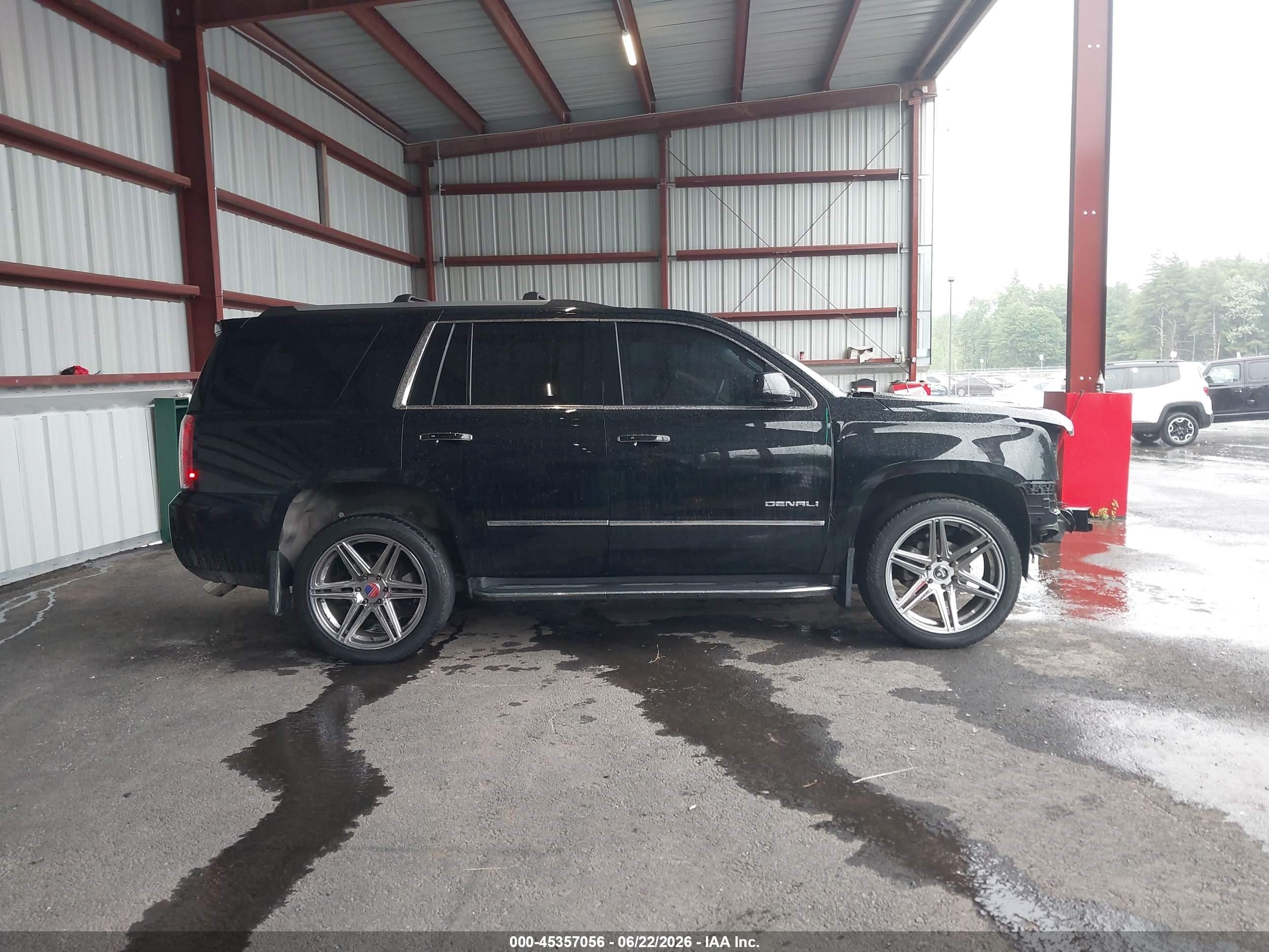 2015 Gmc Yukon Denali Black vin: 1GKS2CKJ4FR584745