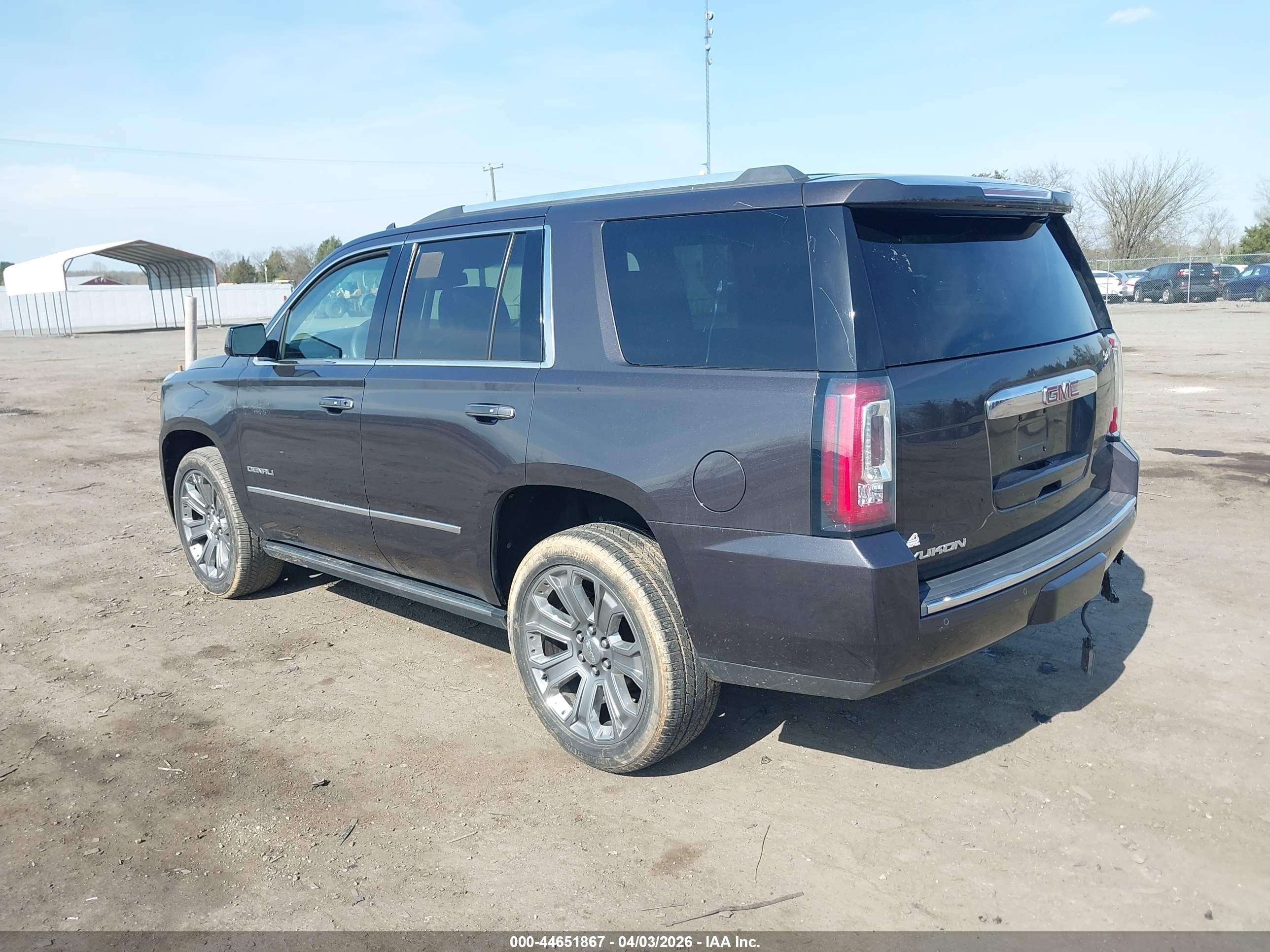 2015 Gmc Yukon Denali Black vin: 1GKS2CKJ4FR656852