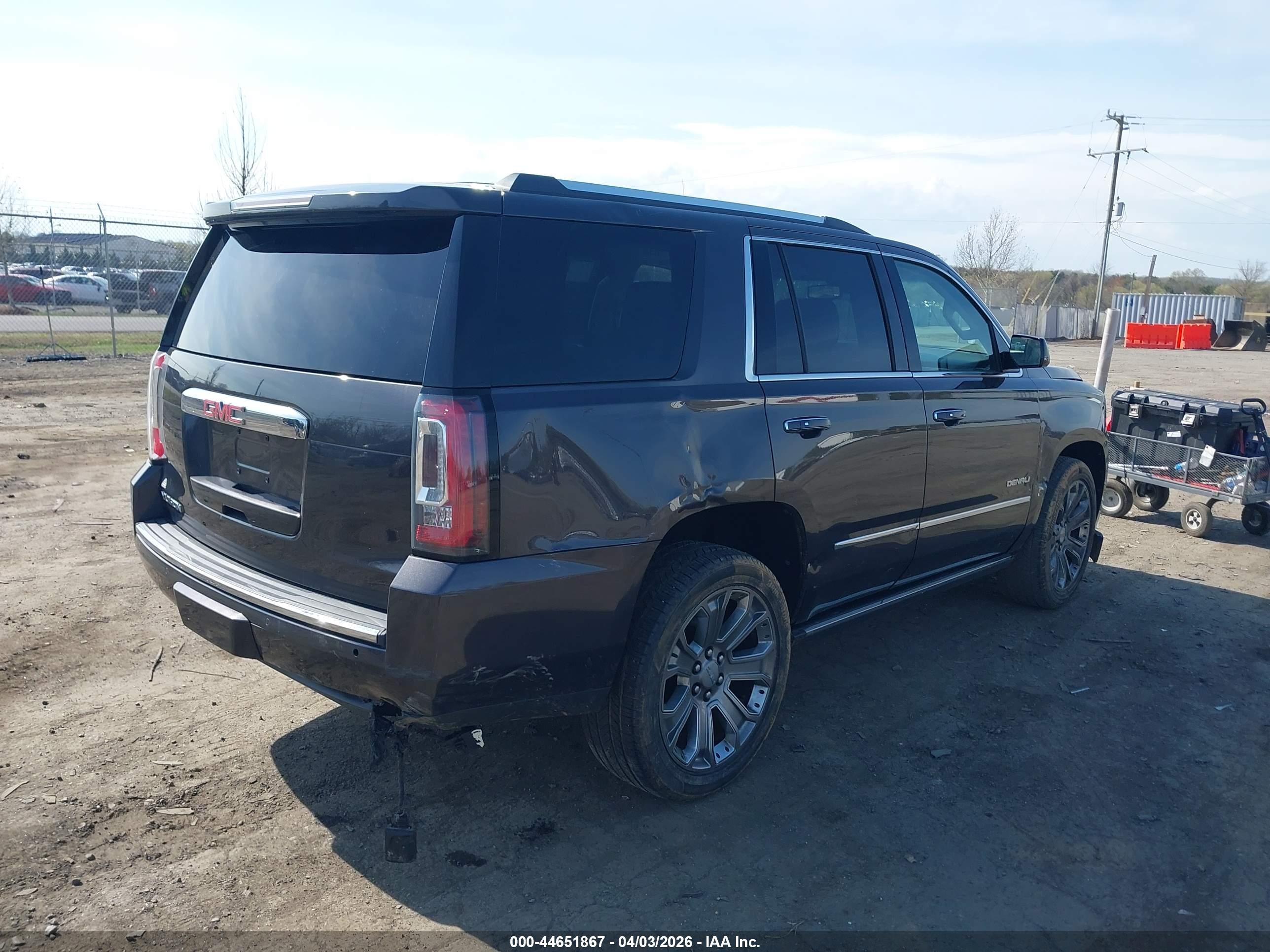 2015 Gmc Yukon Denali Black vin: 1GKS2CKJ4FR656852