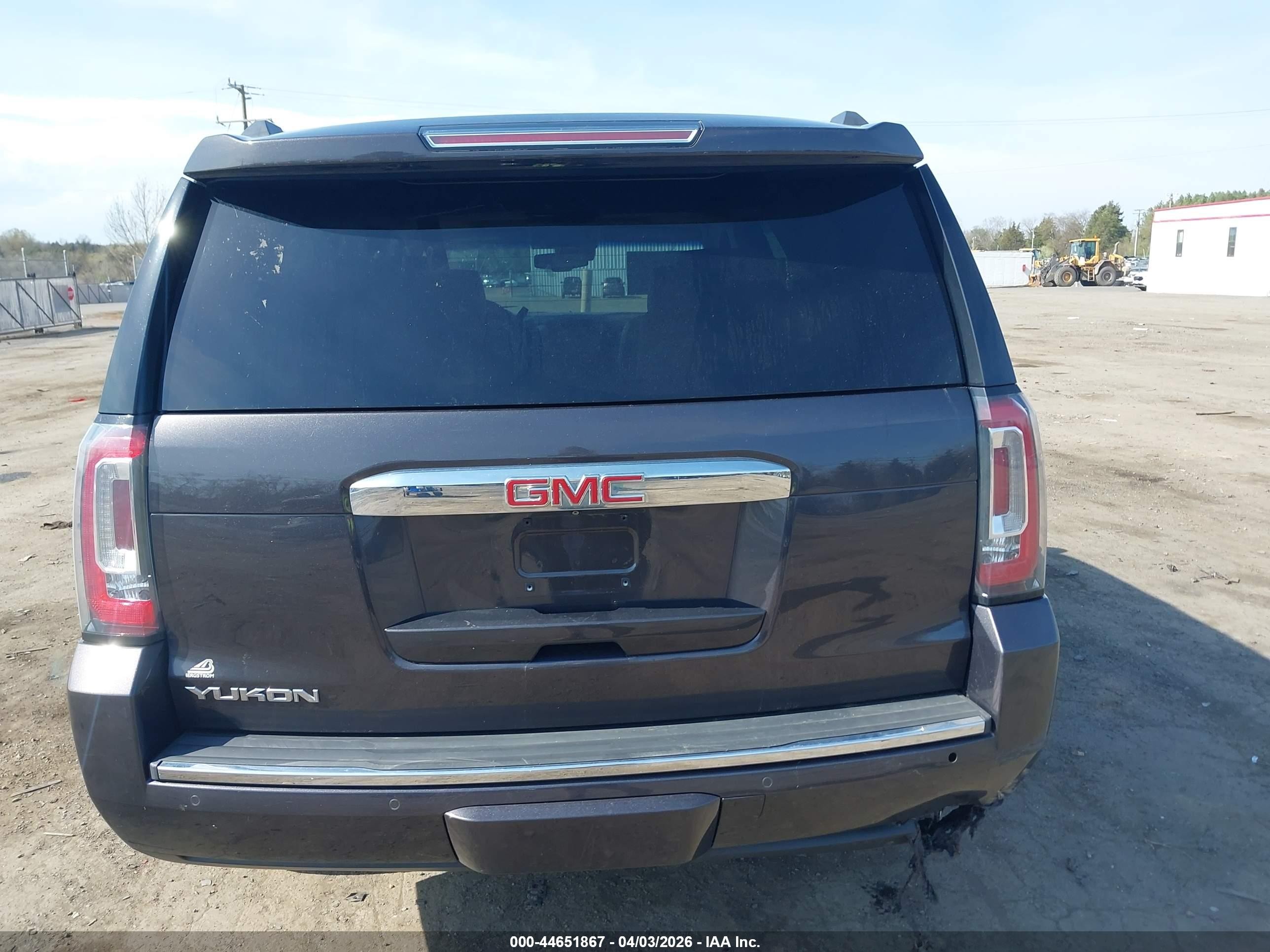 2015 Gmc Yukon Denali Black vin: 1GKS2CKJ4FR656852