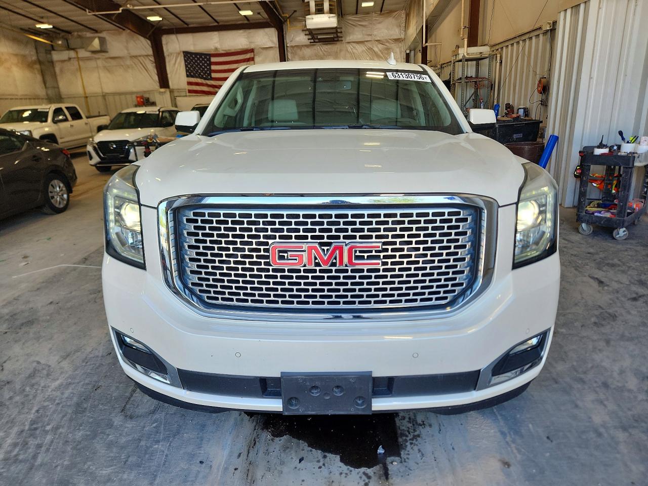 2015 Gmc Yukon Denali White vin: 1GKS2CKJ4FR677460