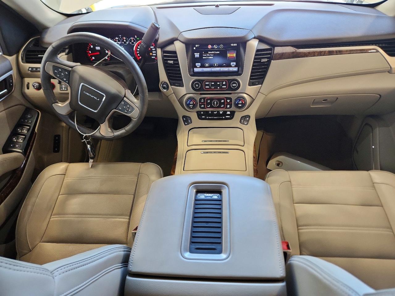2015 Gmc Yukon Denali White vin: 1GKS2CKJ4FR677460